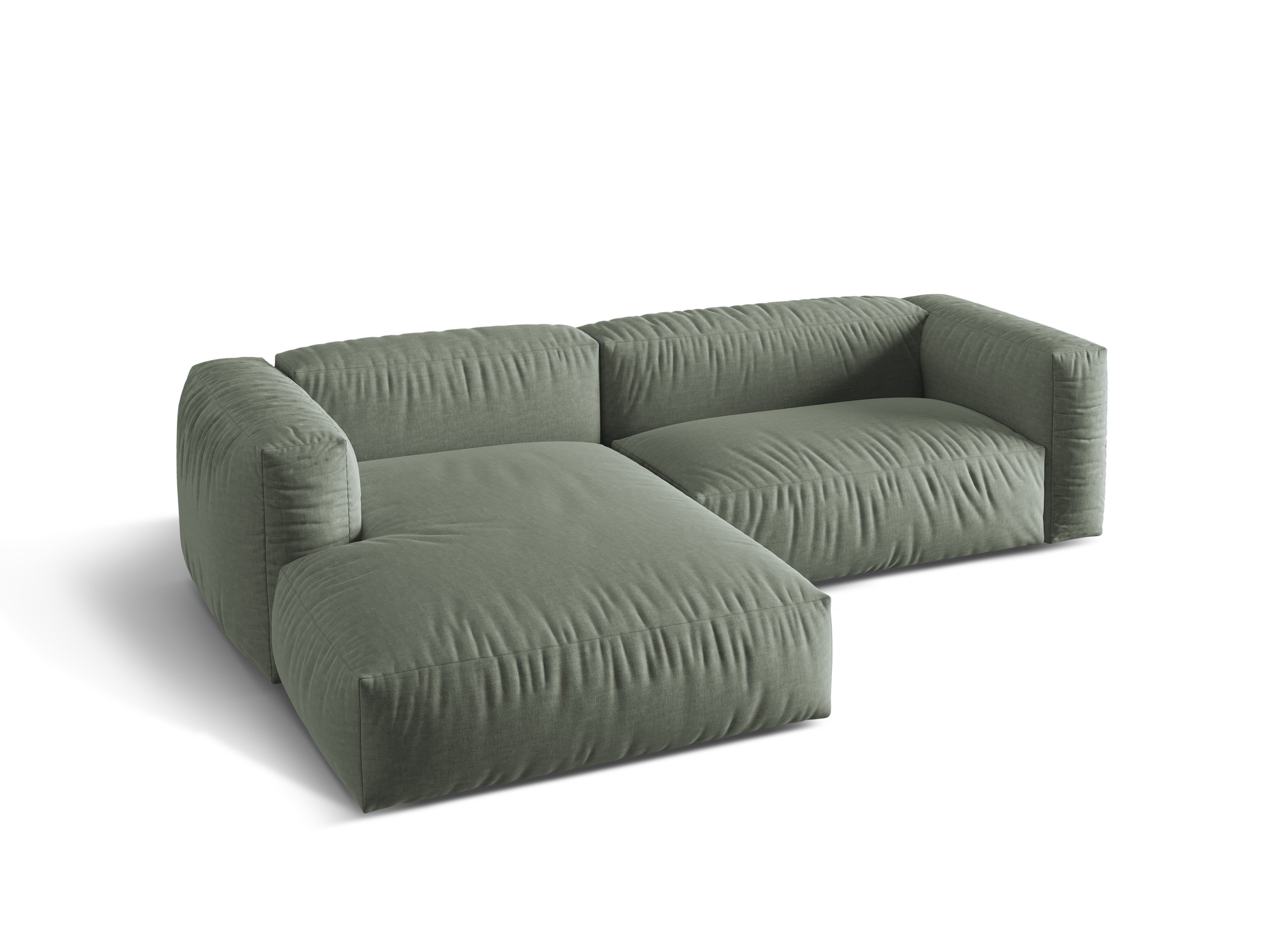 Linke Ecke von 2-Personen Martin Olive Green