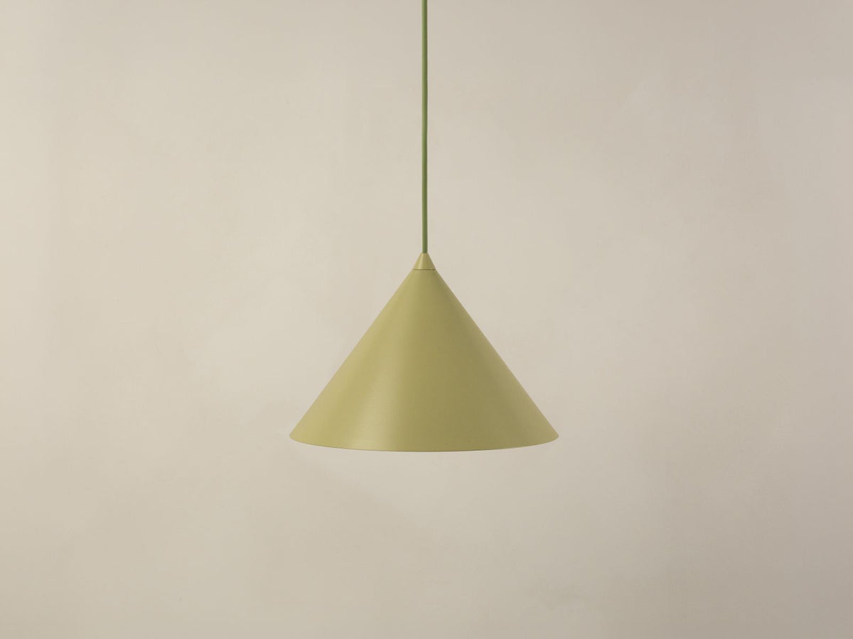 Lampa wisząca TIMBO jasnooliwkowy – ujęcie 2