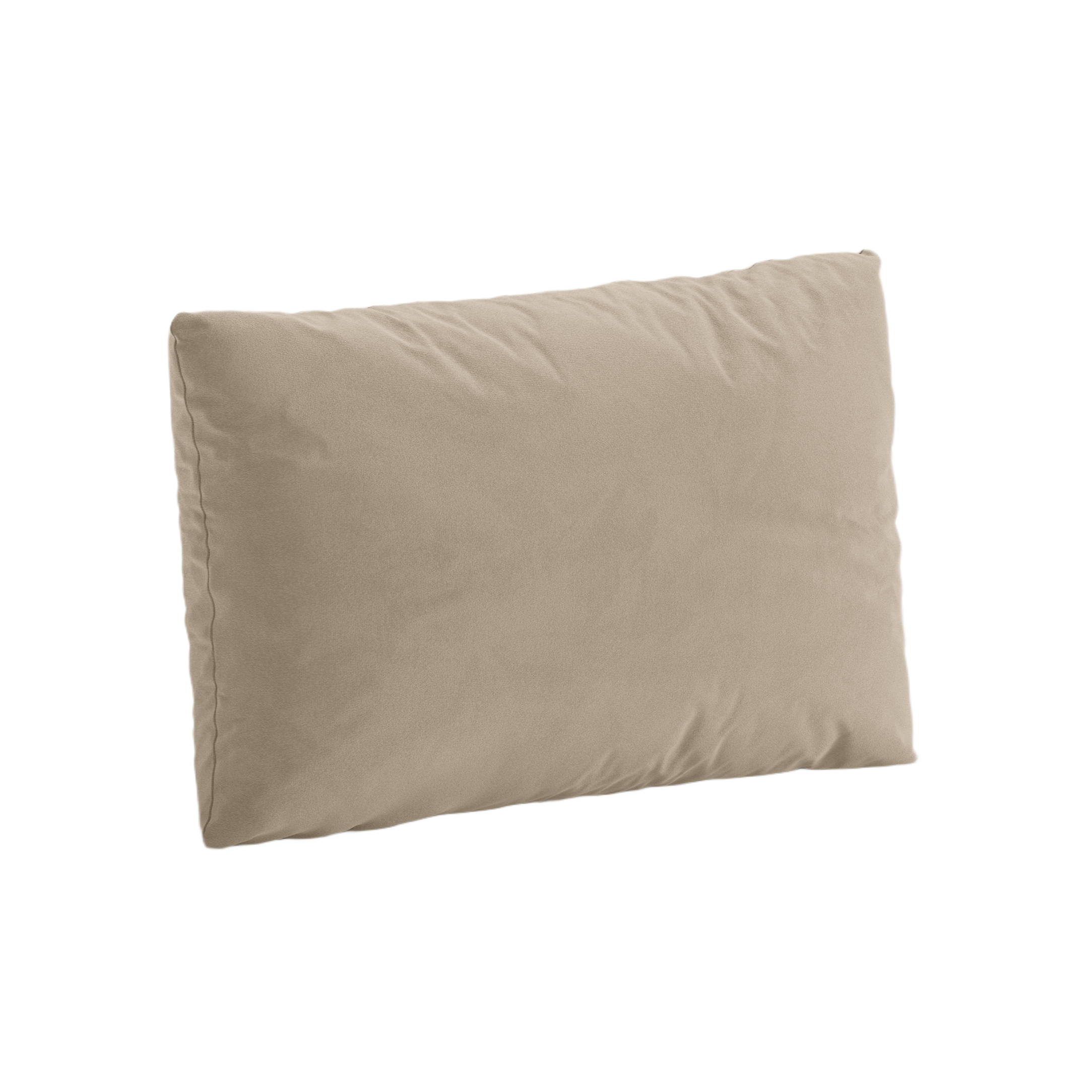 Velvet Cushion POPPY ecru