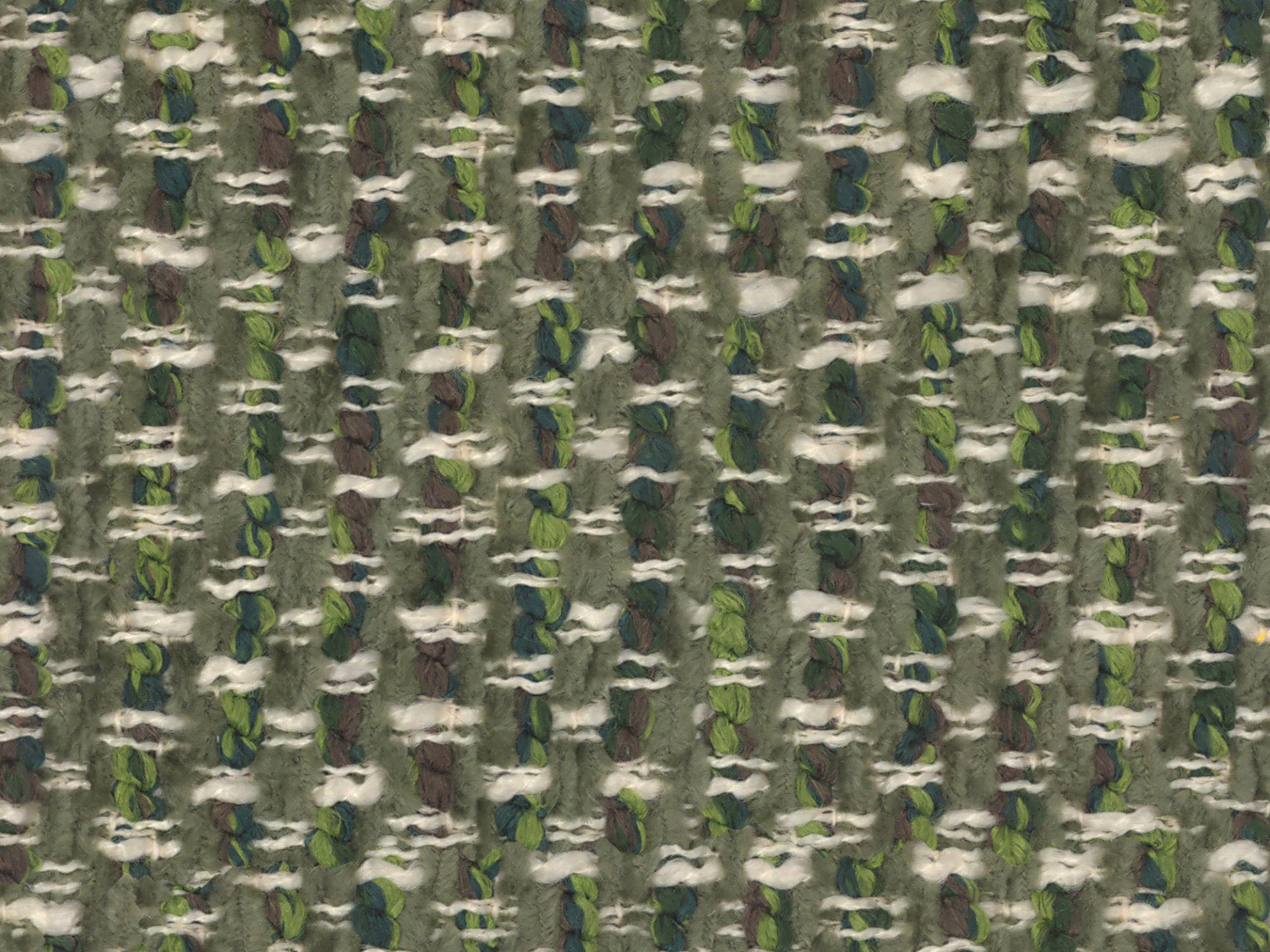 POPPY cushion green chenille