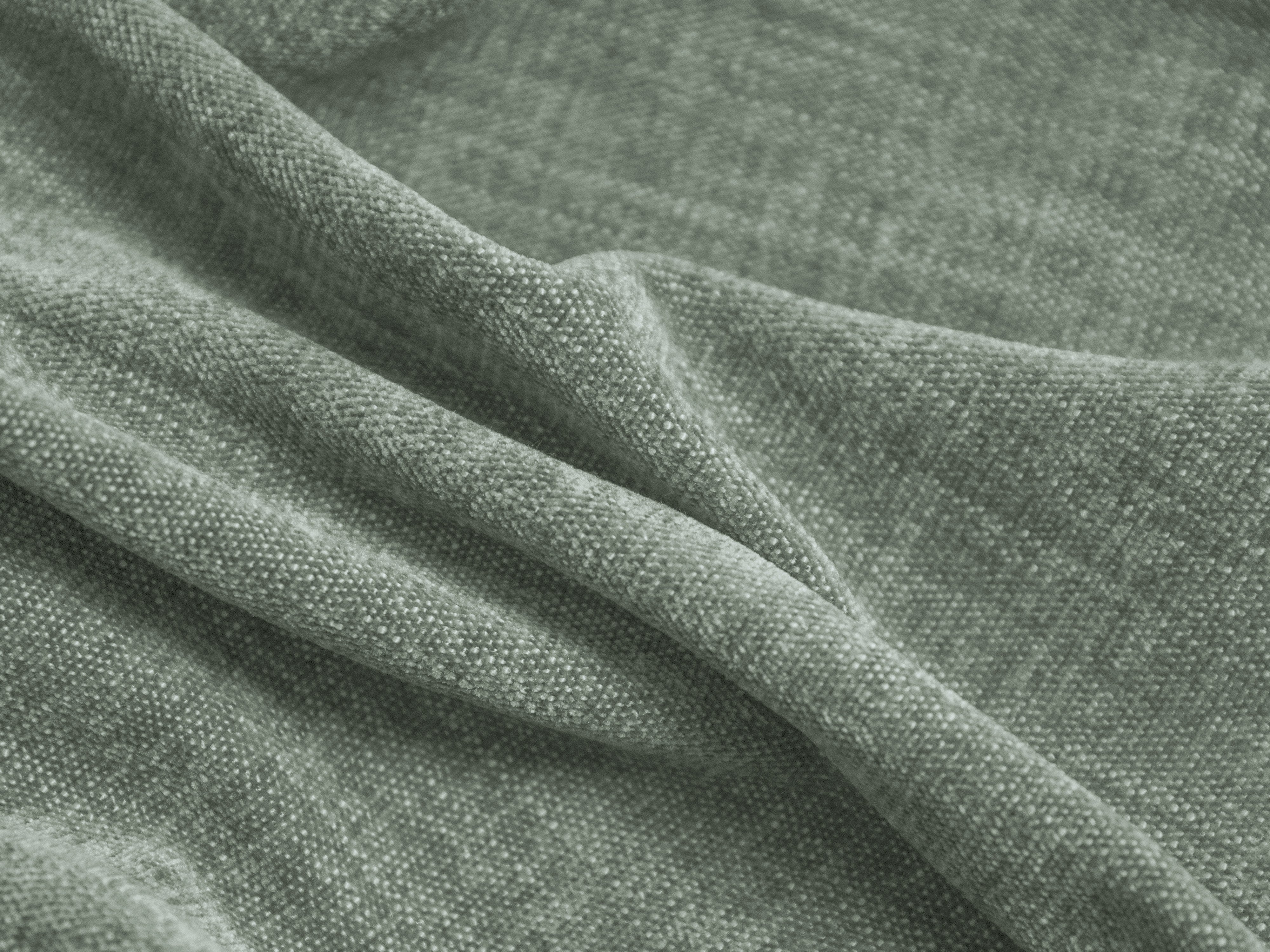 Grüner Olive Martin Pouf