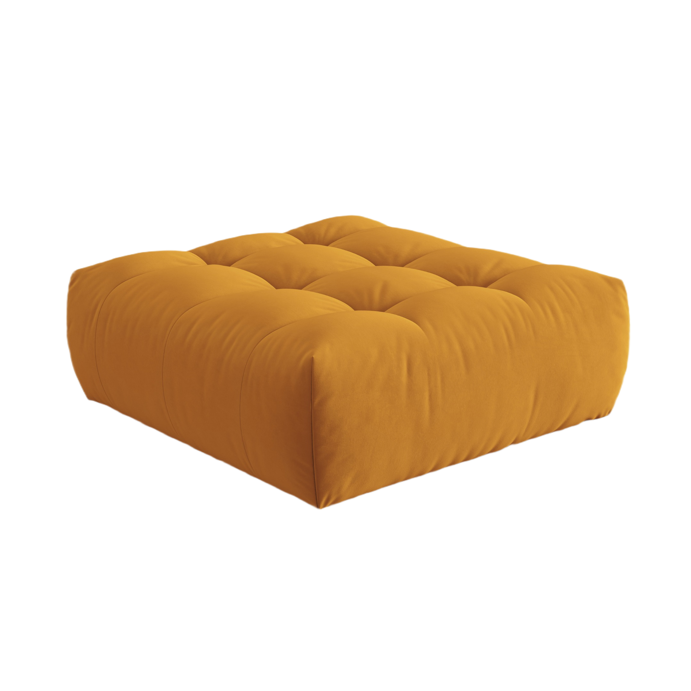 Velvet Ponuf, "Bloom", 1 Seat, Yellow, 110x101x42
Made in Europe