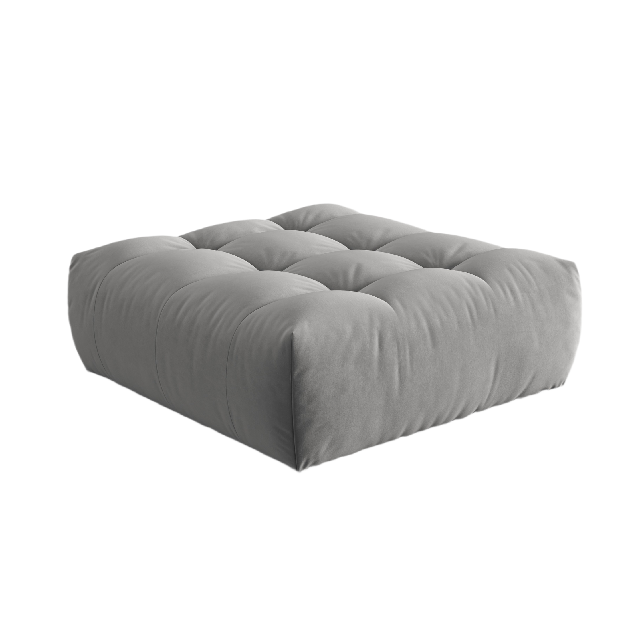 Samt Ponuf, "Bloom", 1 Sitz, grau, 110 x 101x42
In Europa gemacht