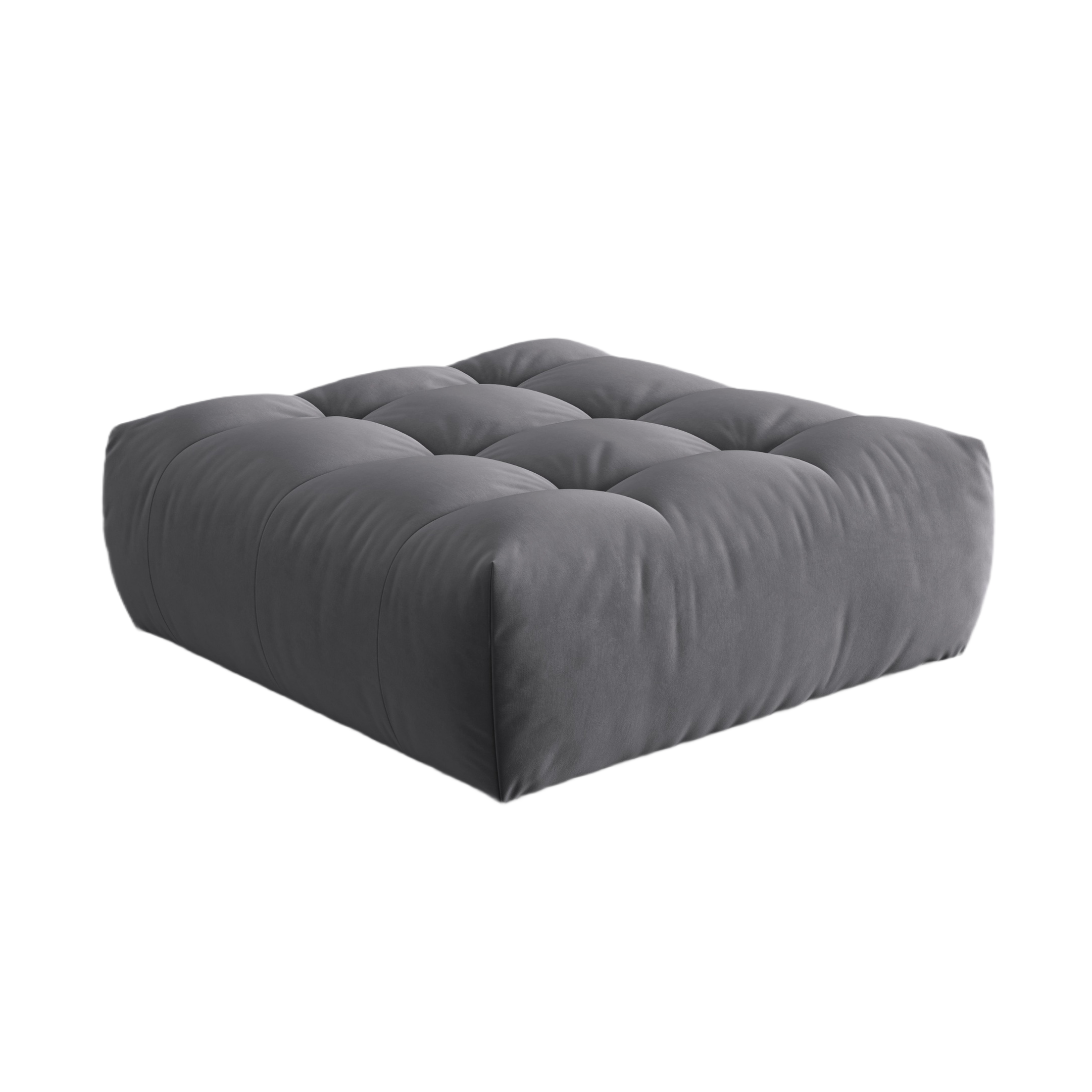Velvet Fumpu, "Bloom", 1 SEAT, Dark Gray, 110x101x42
Made in Europe