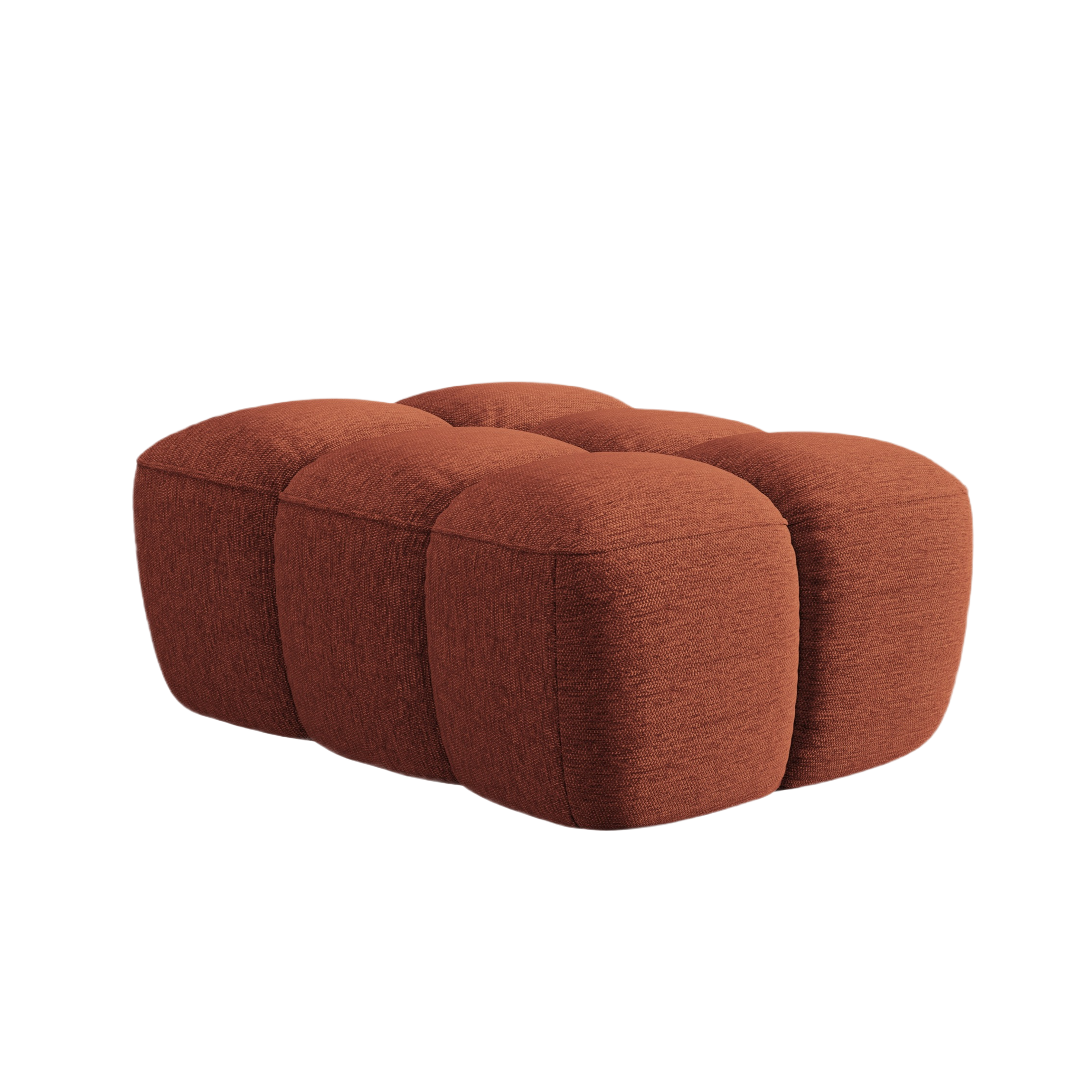 LISA terracotta pouf
