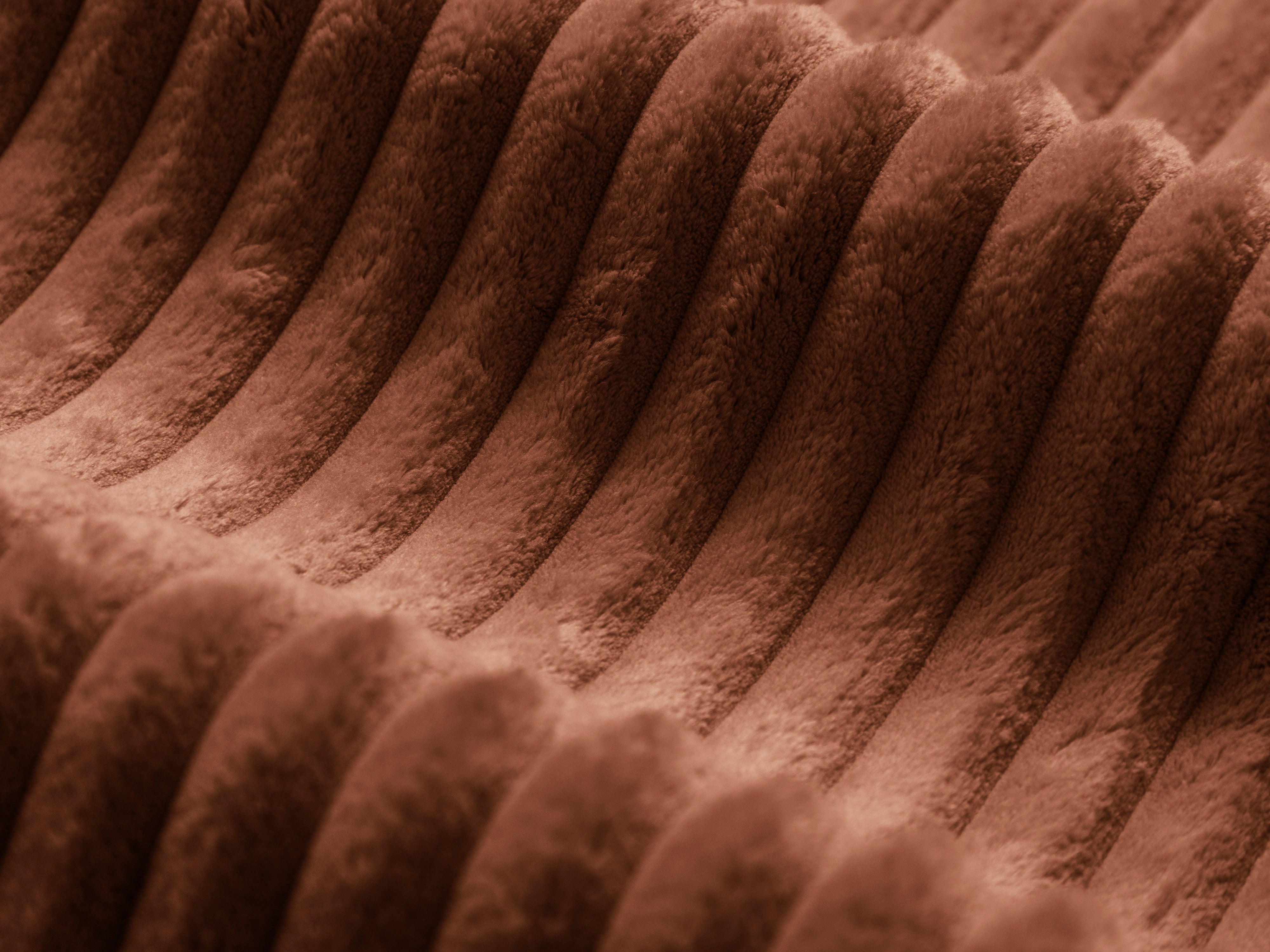 Pouf martin brick corduroy