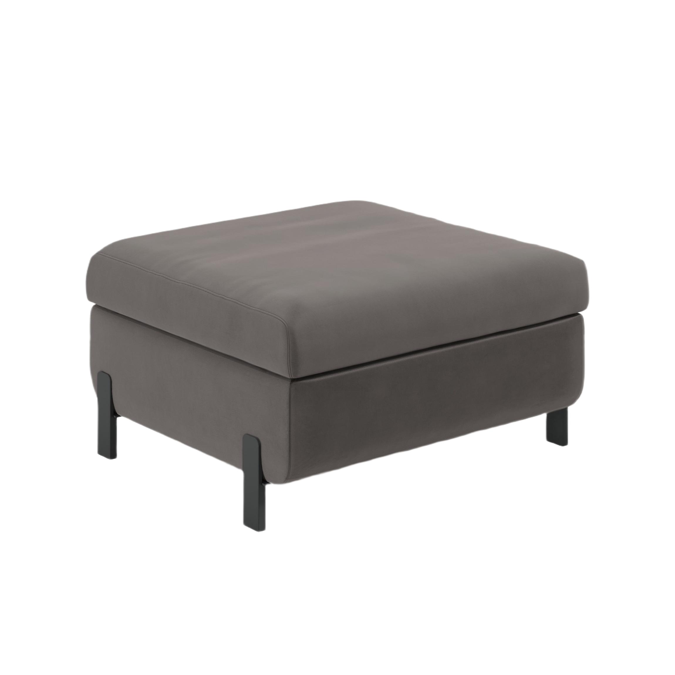 Velvet Fumpu mit Box, "Gloria", 1 Sitz, Grau, 87x72x46
In Europa gemacht