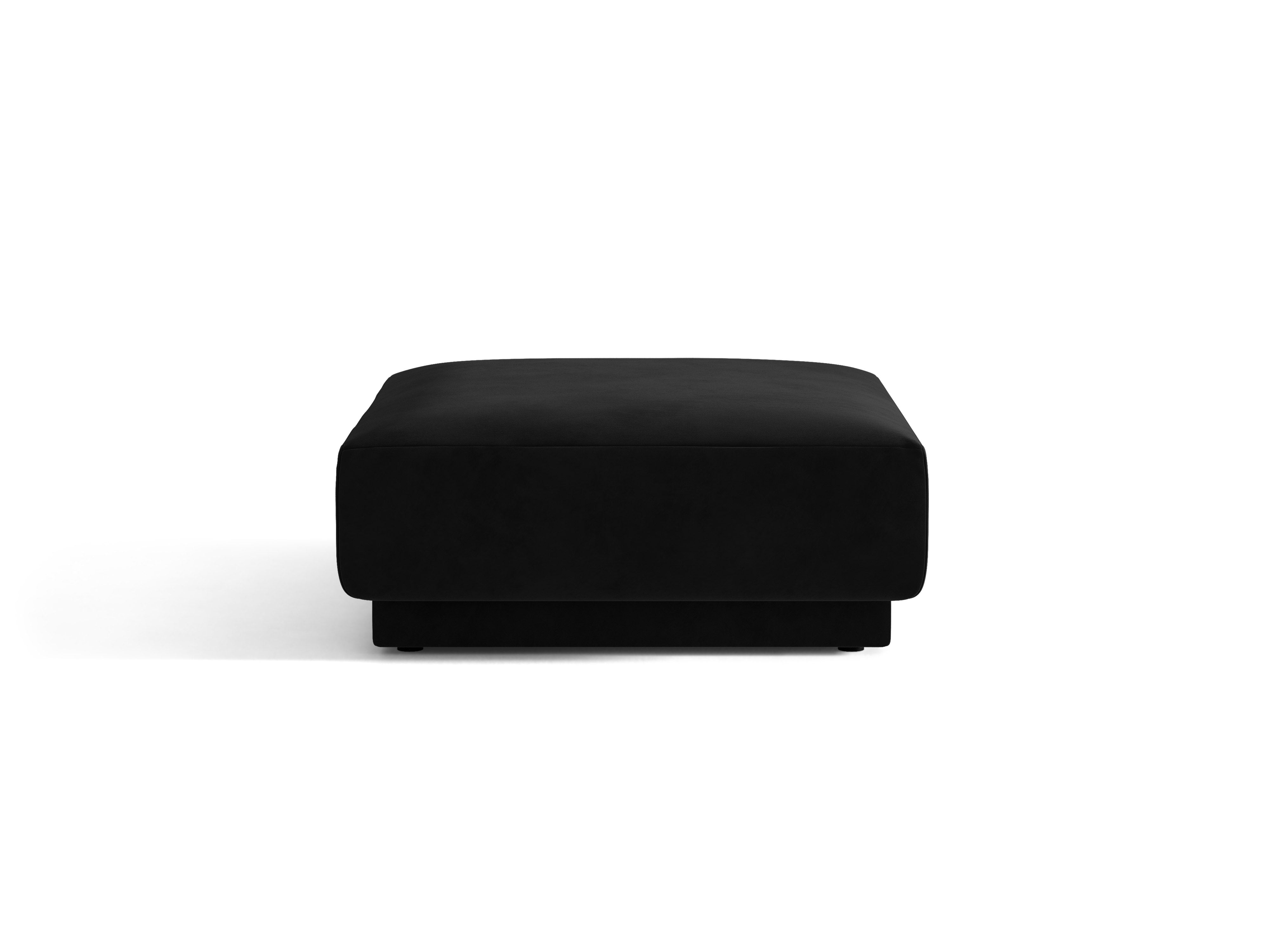 Samtiger Pouf Miley Black