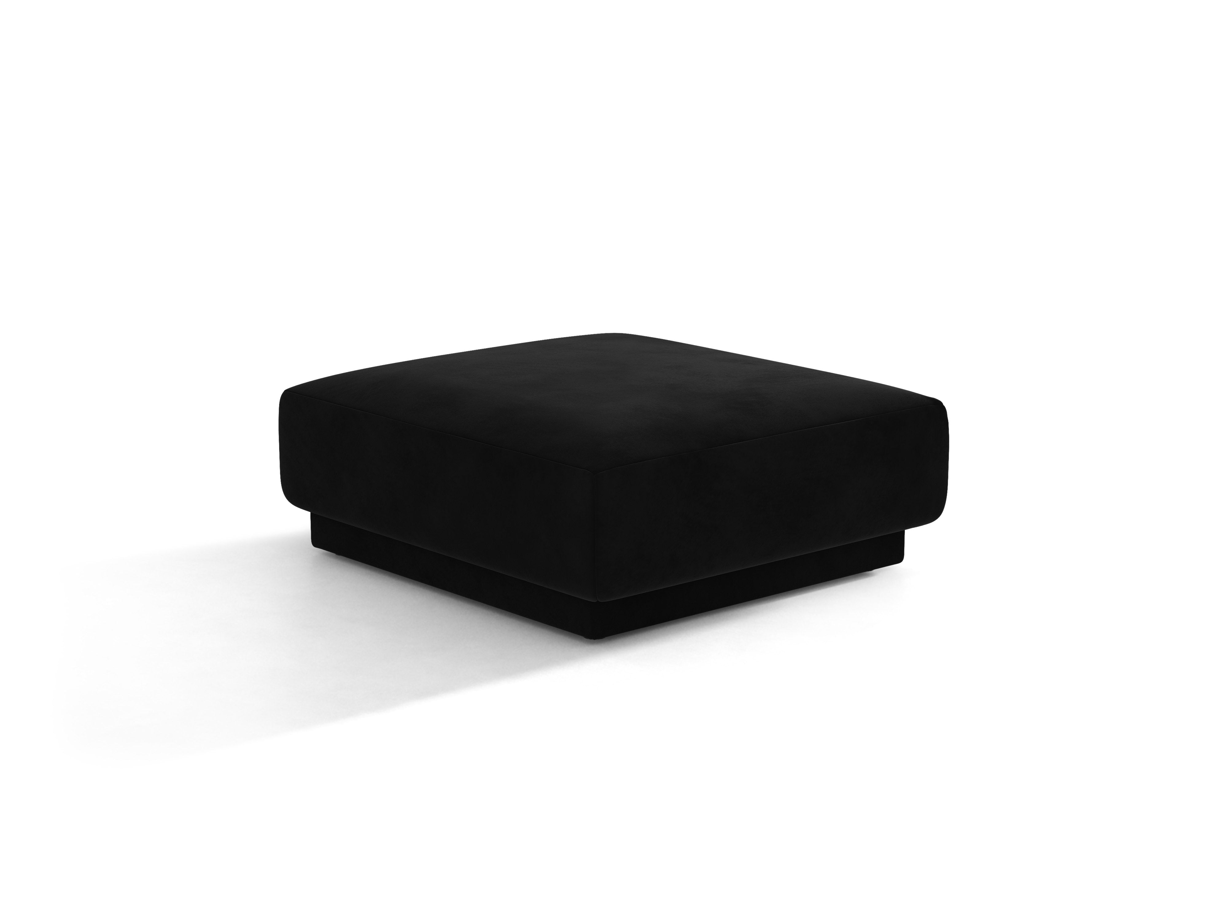 Samtiger Pouf Miley Black