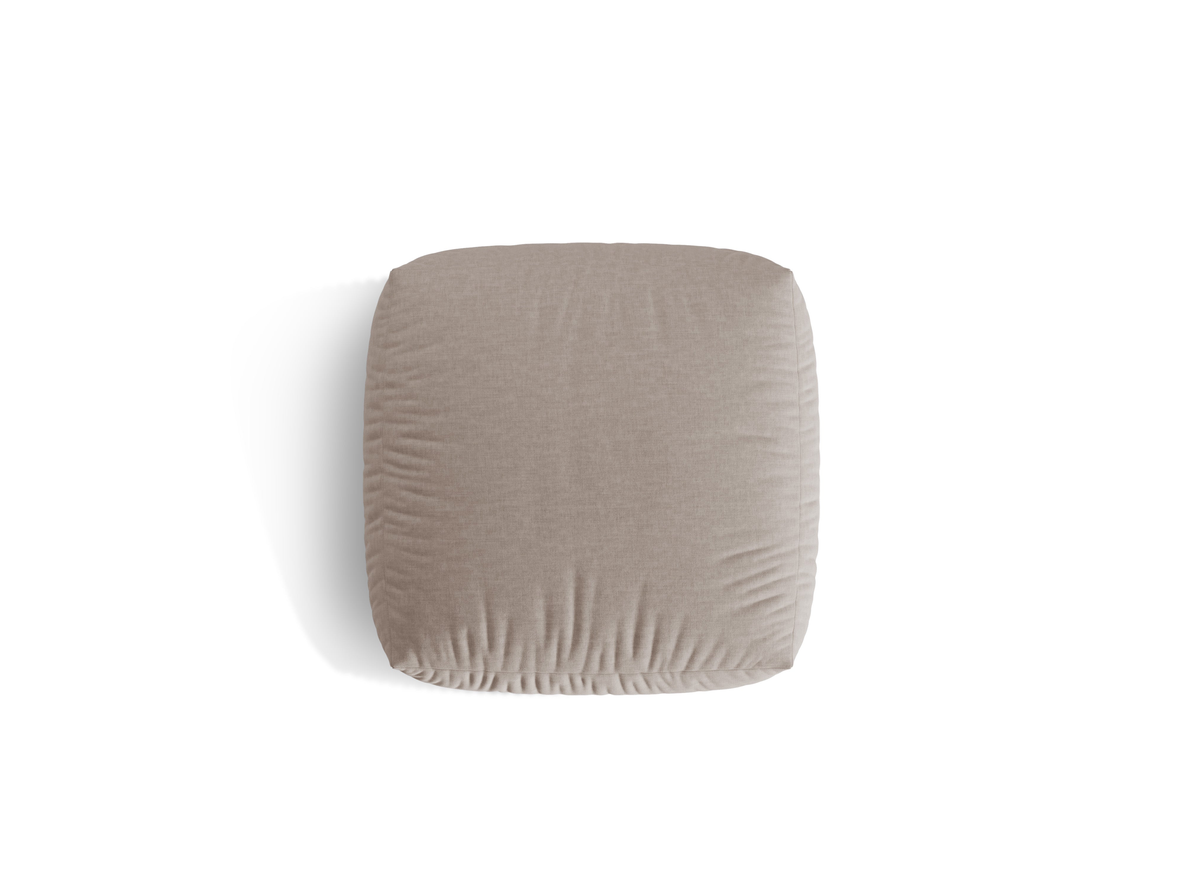 Martin pouf dark beige