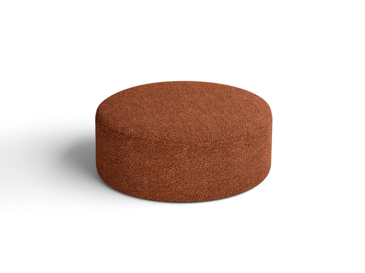 Puf DIA ceglasty puszysty boucle – ujęcie 7