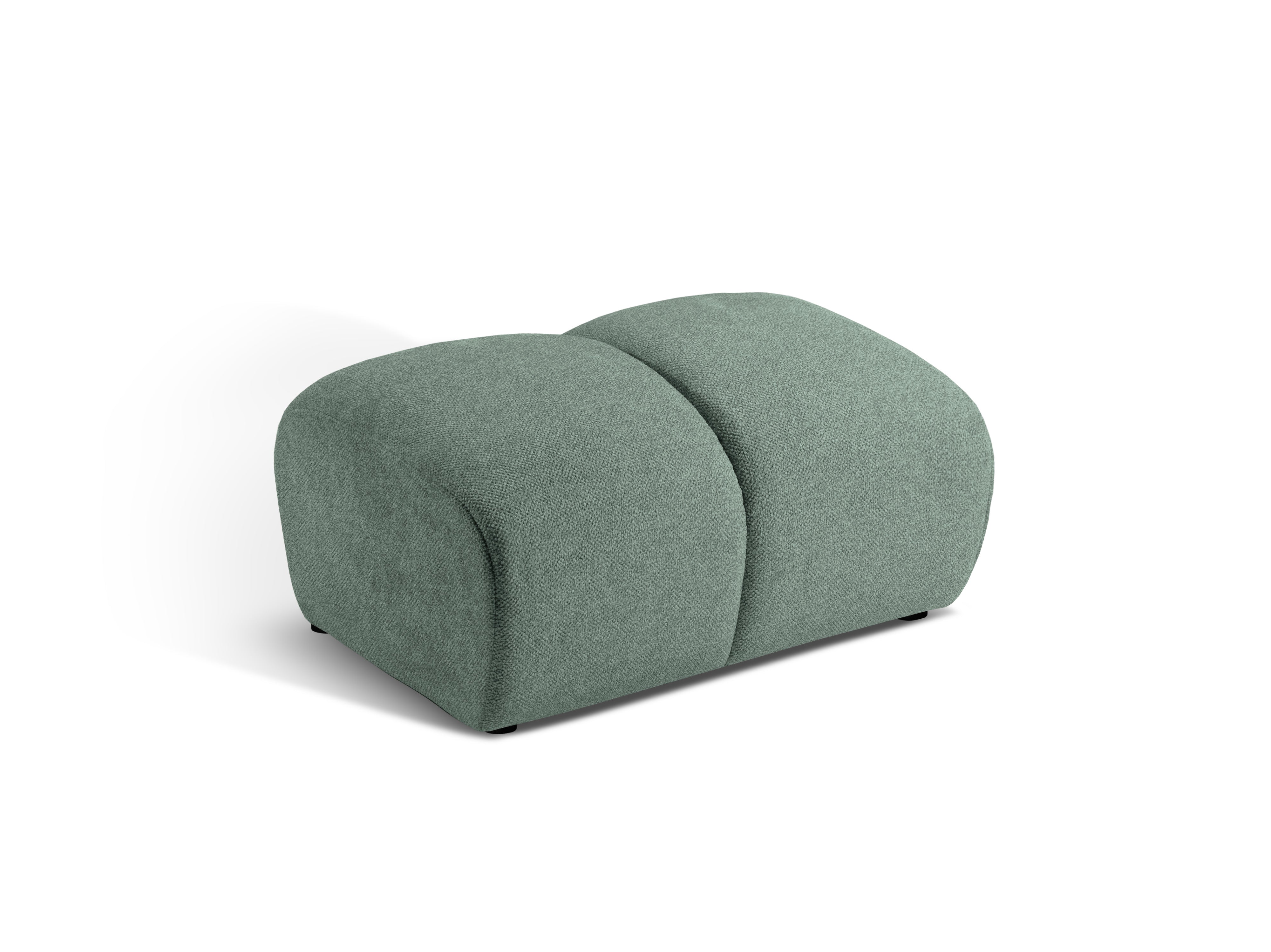 DIANA mint chenille pouf