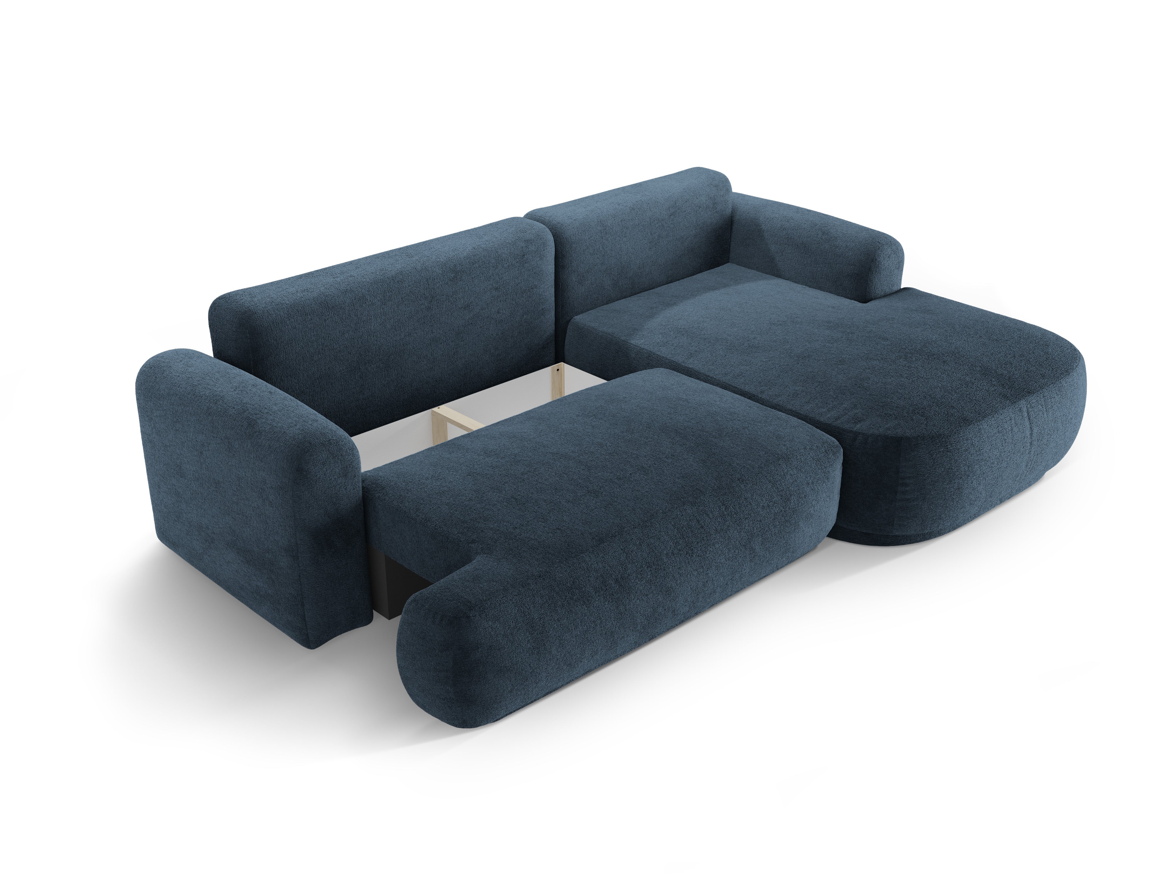 Right -sided corner with ELLA Sleeping Dark Blue