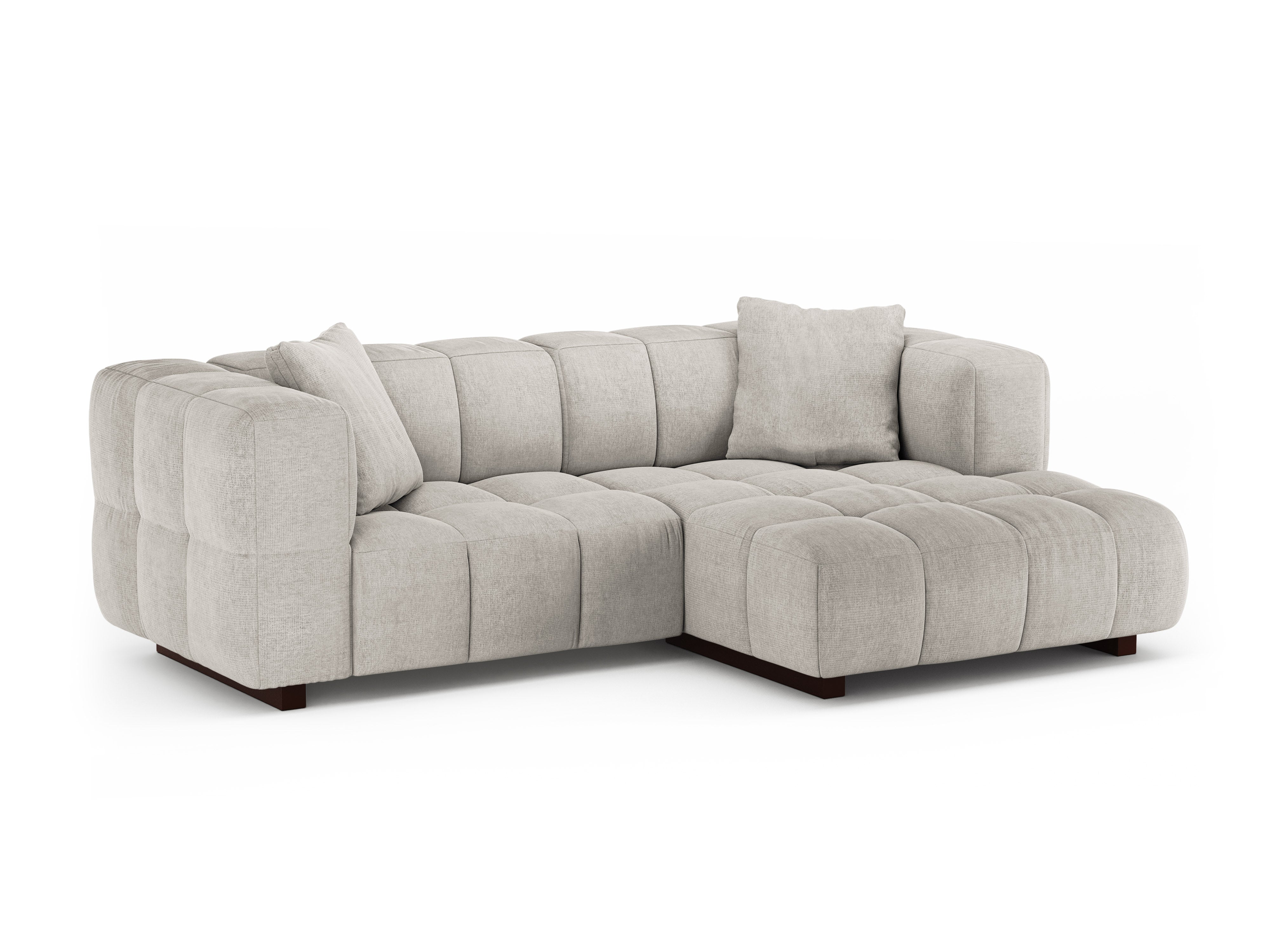 Rechtsseitige Schlafcouch PUMA beige