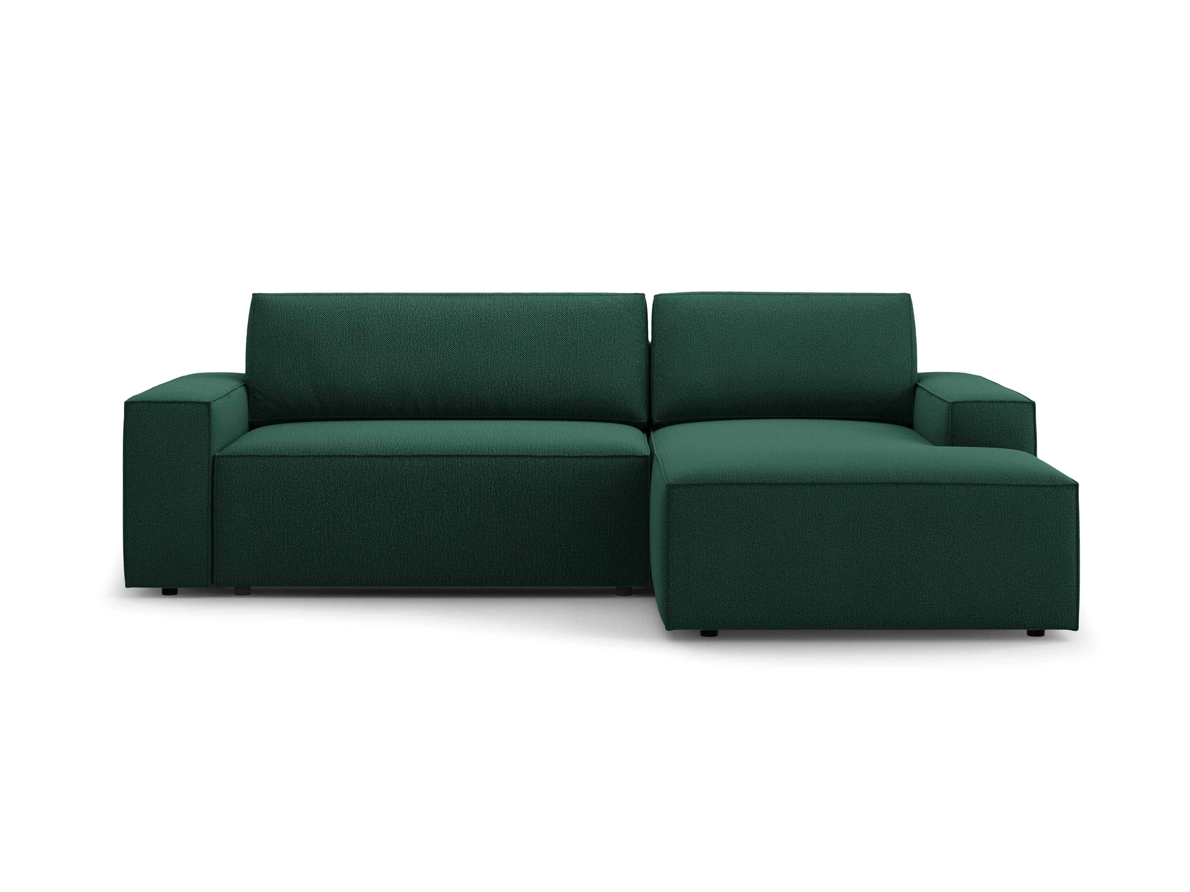 Rechtsseitige Schlafcouch JODIE grün