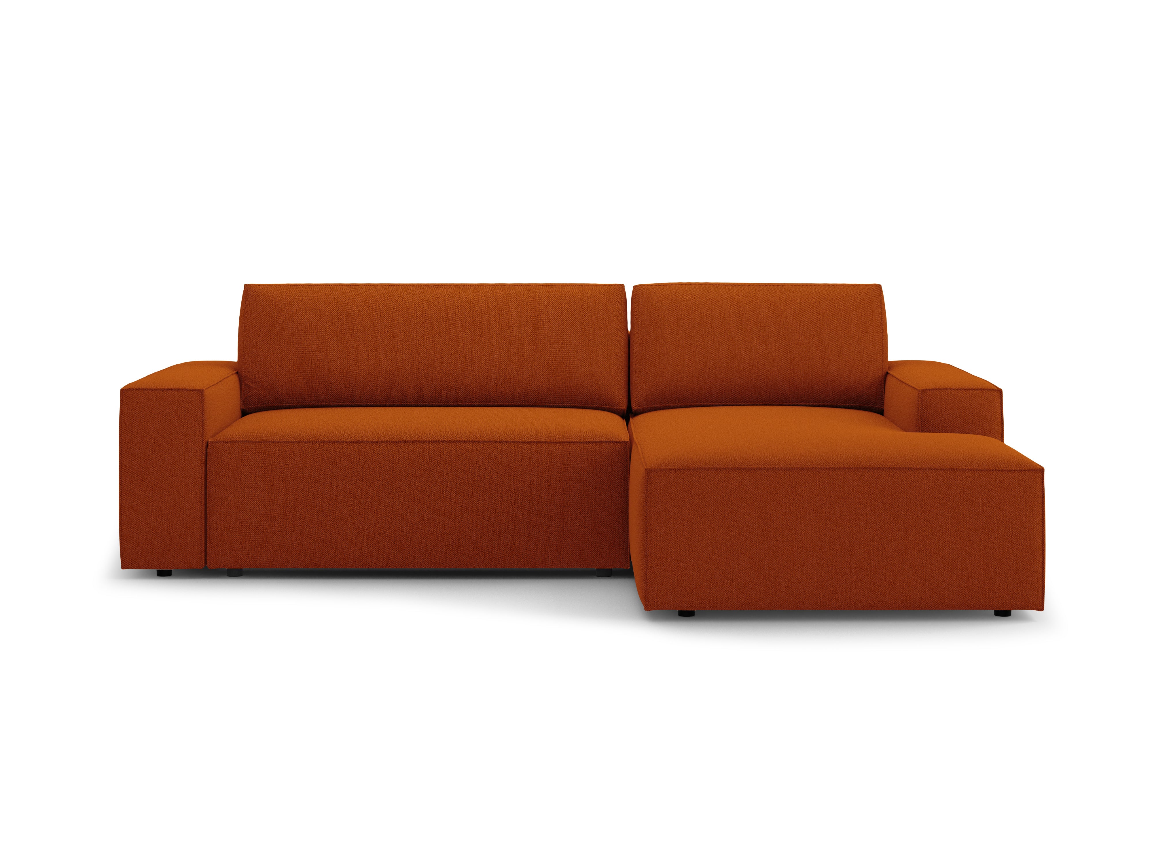 Rechtsseitige Schlafcouch JODIE terrakotta
