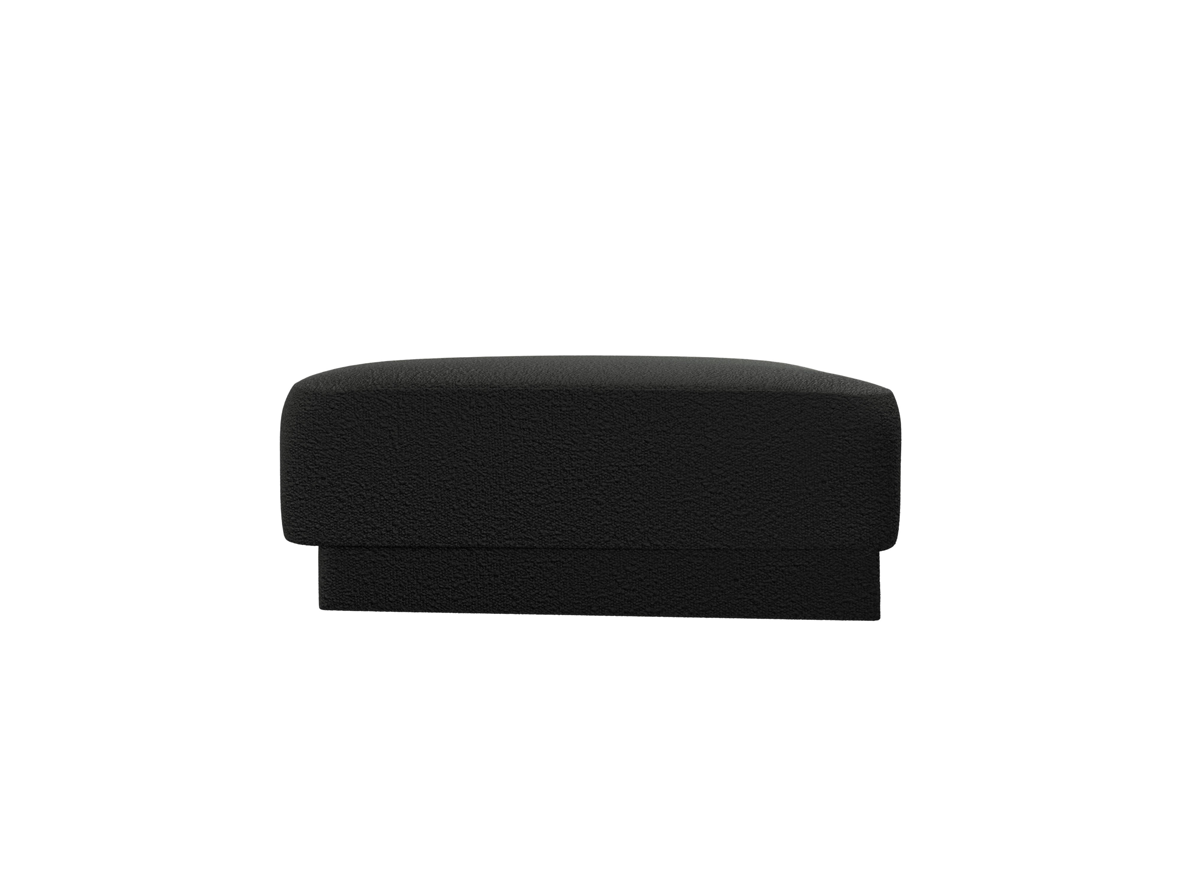 MILEY Puff Black Boucle