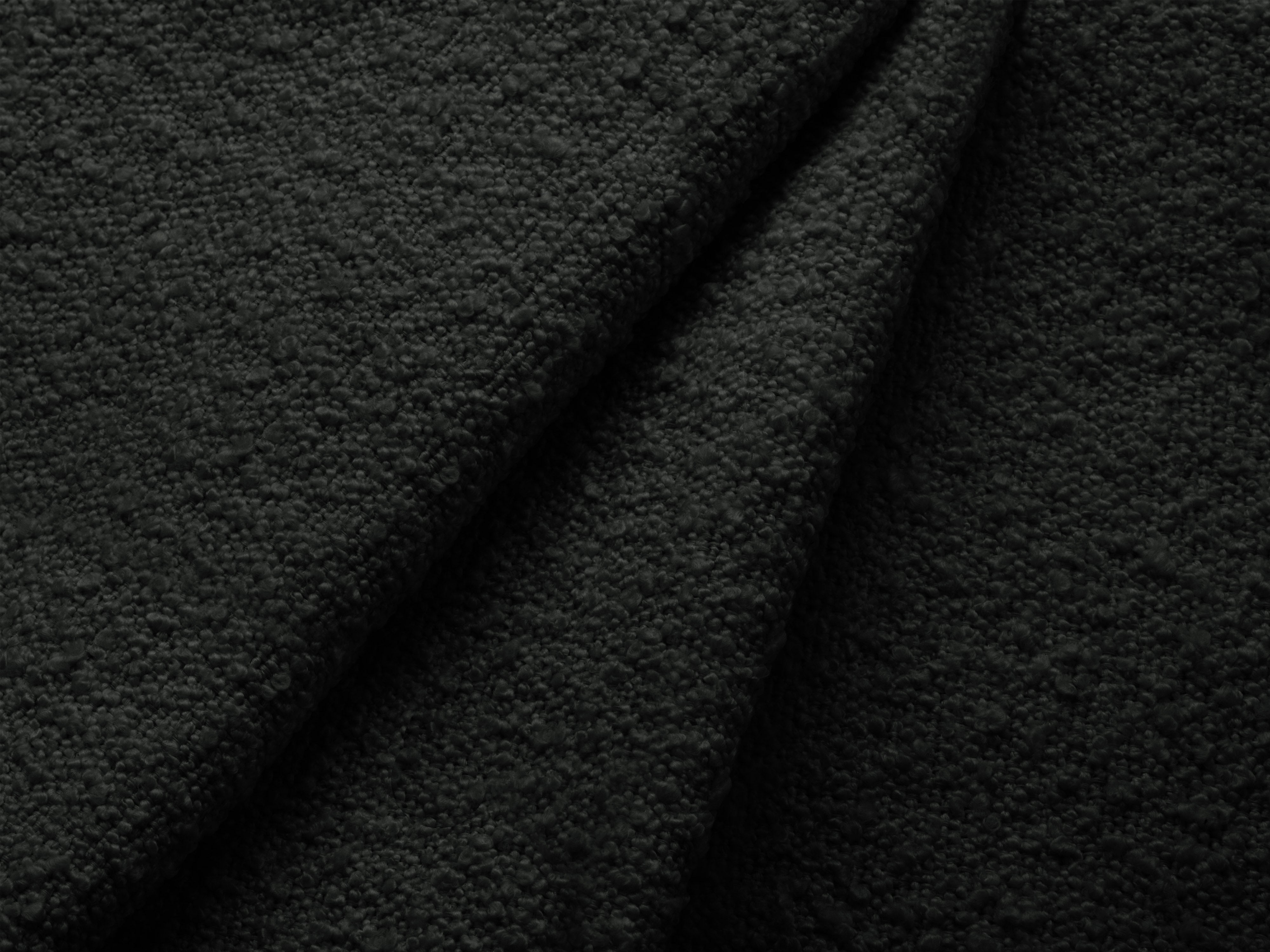 MILEY Puff Black Boucle