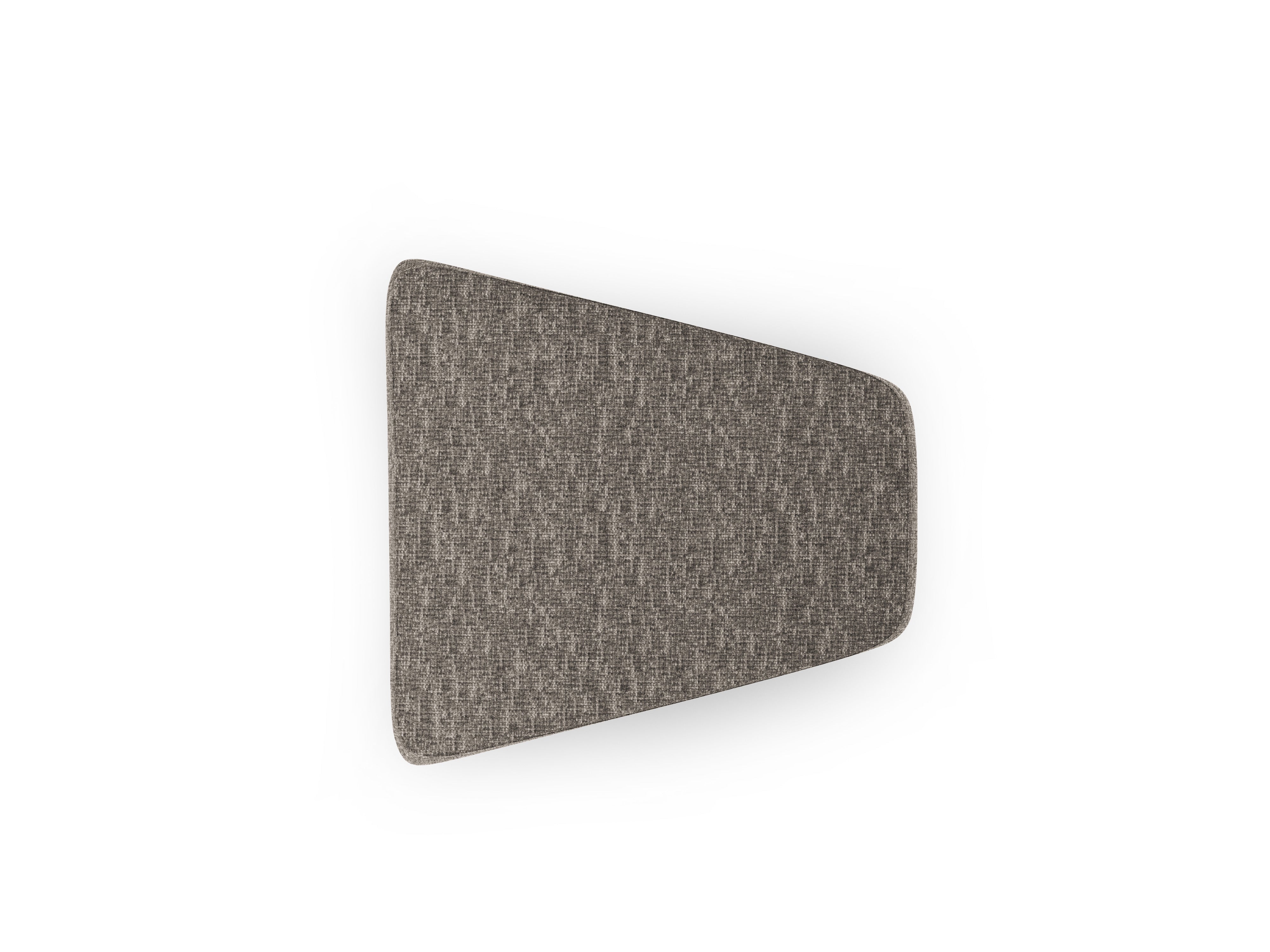 MILEY Puff Gray Chenille Silky