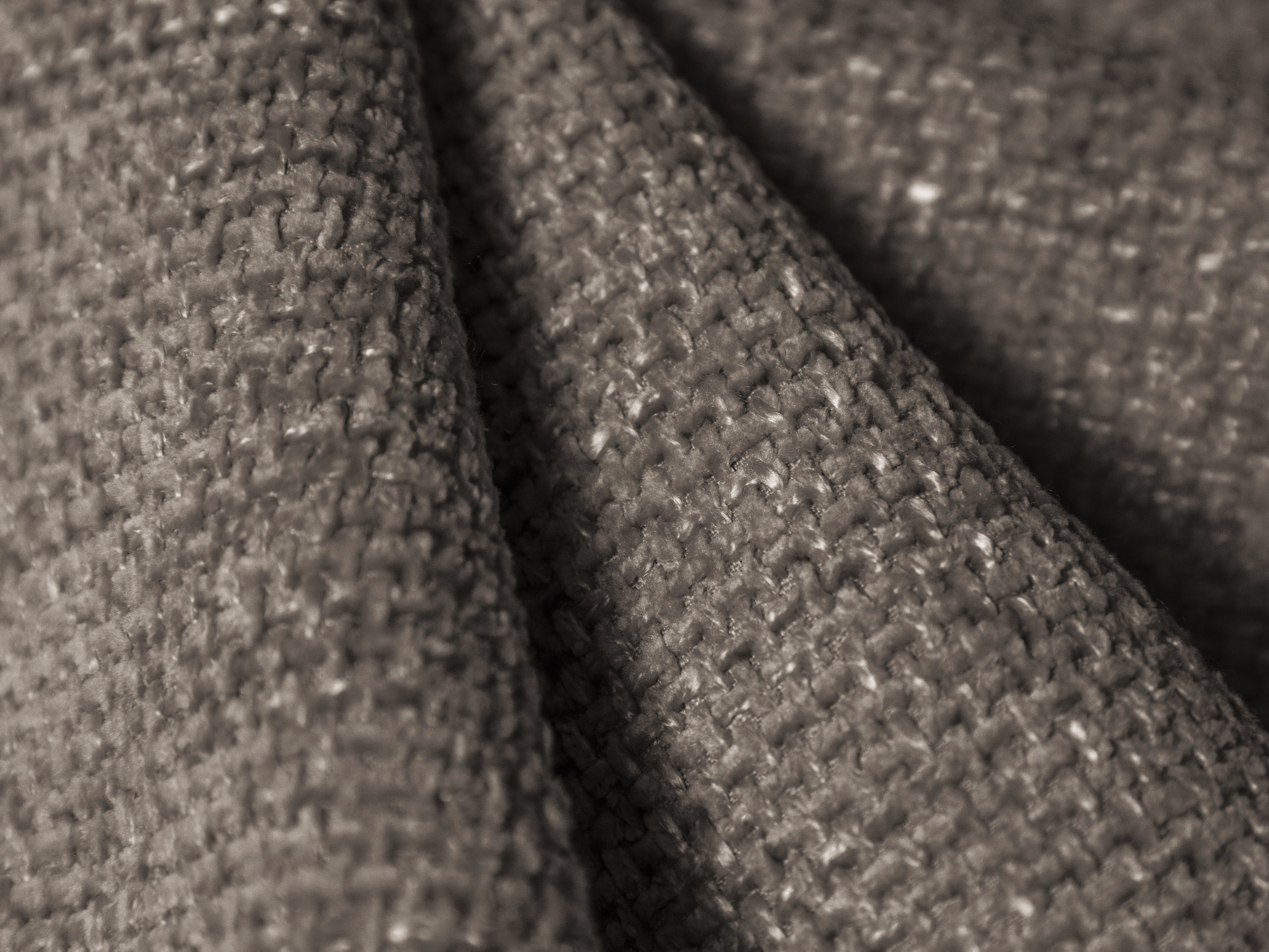 MILEY Puff Gray Chenille Silky
