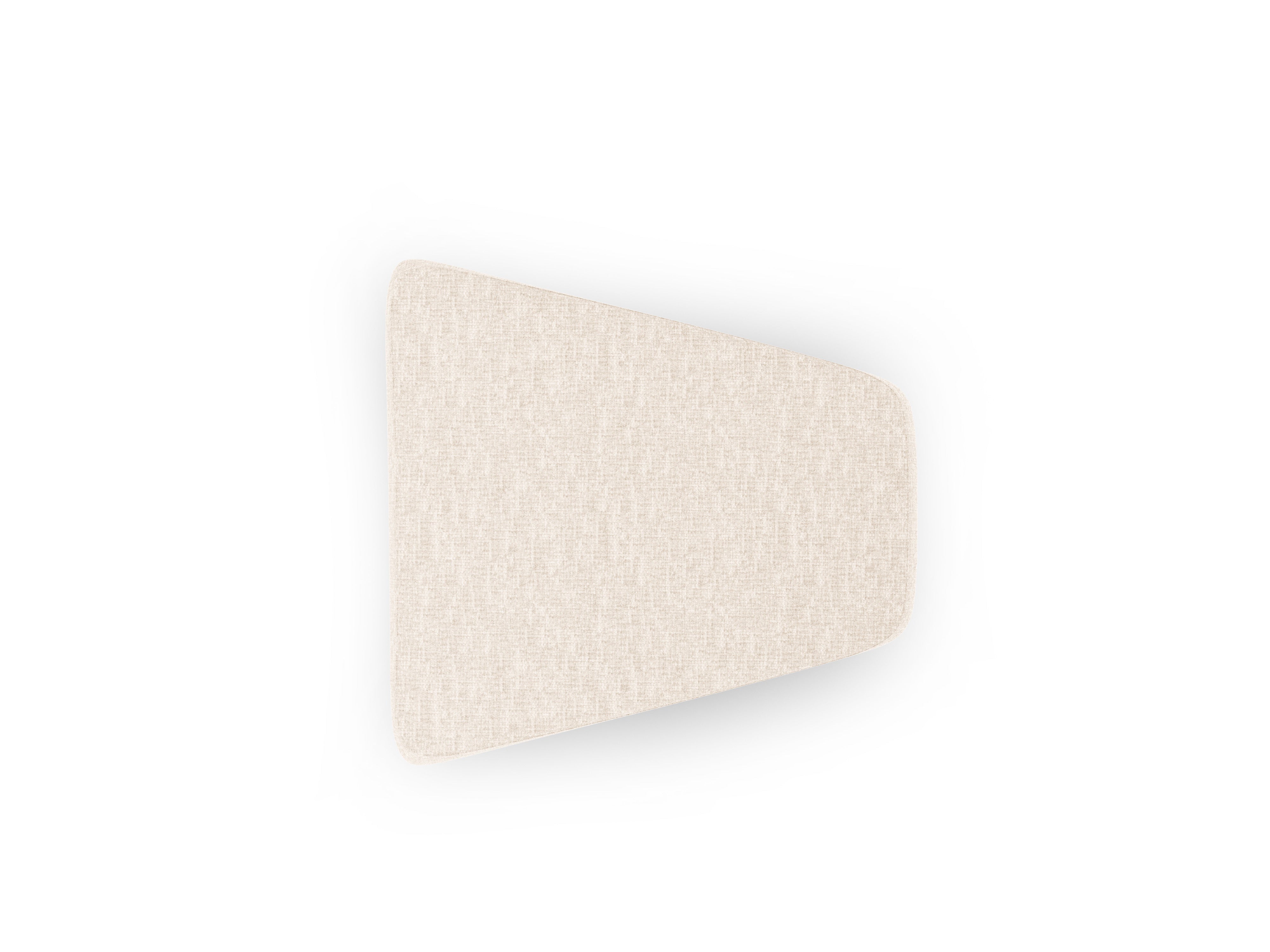 Puf MILEY Elfenbein Chenille