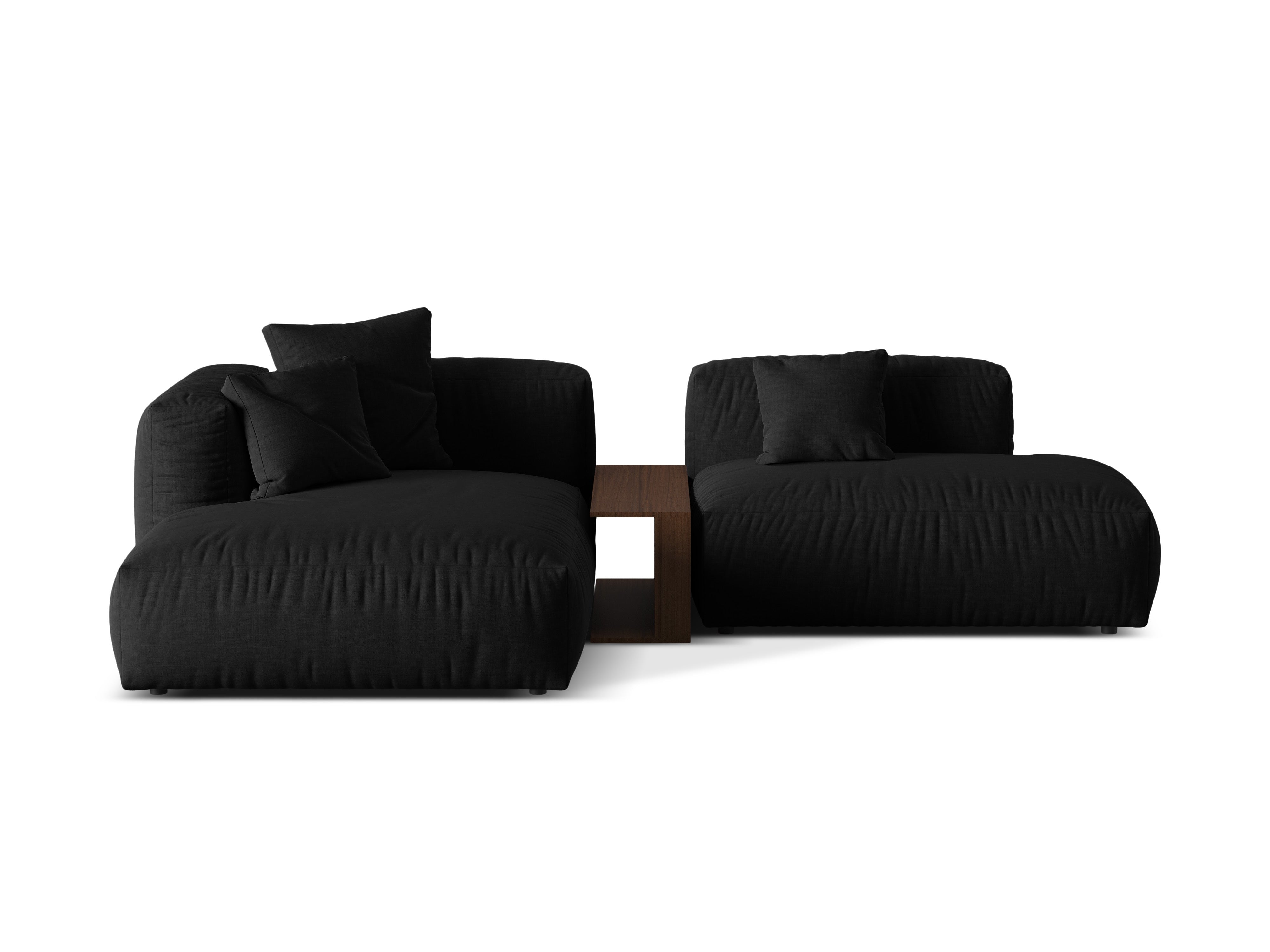 Links -Hand -Ecke mit Martin Black Tisch