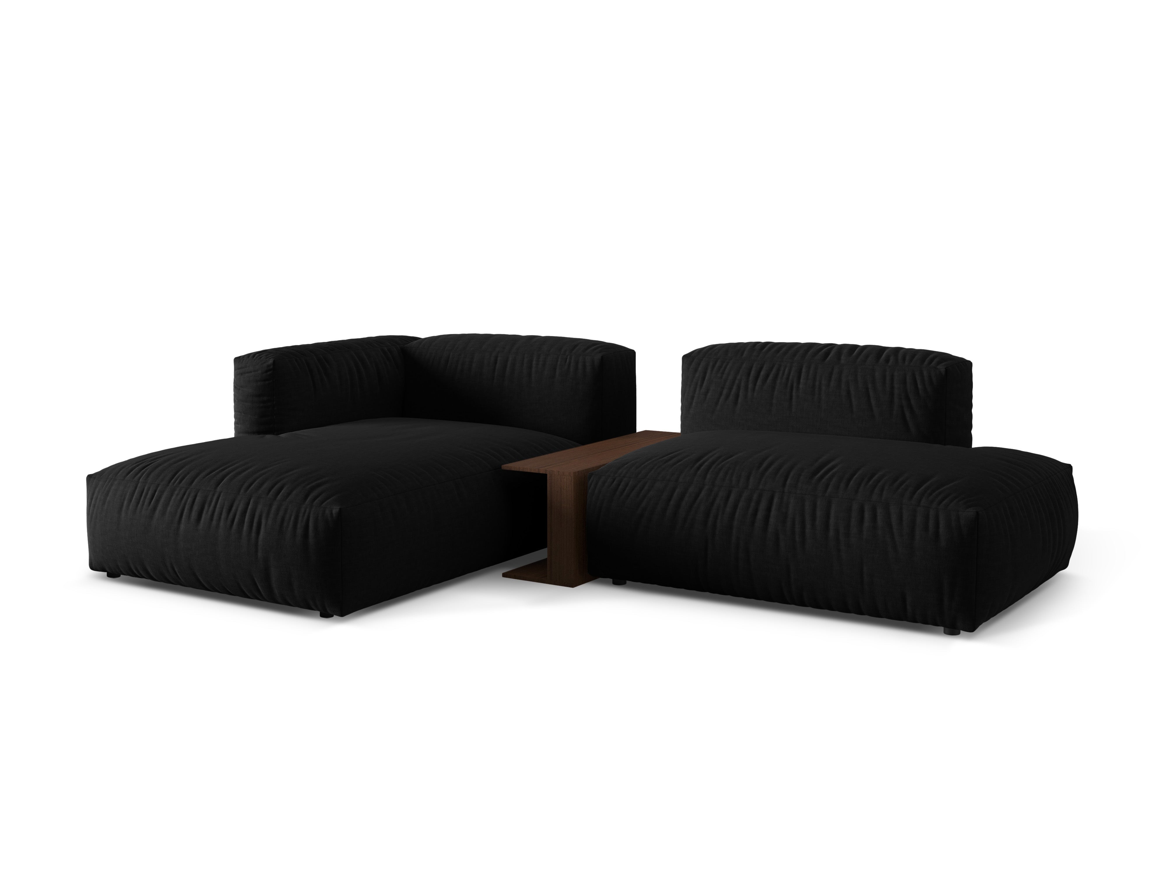 Links -Hand -Ecke mit Martin Black Tisch