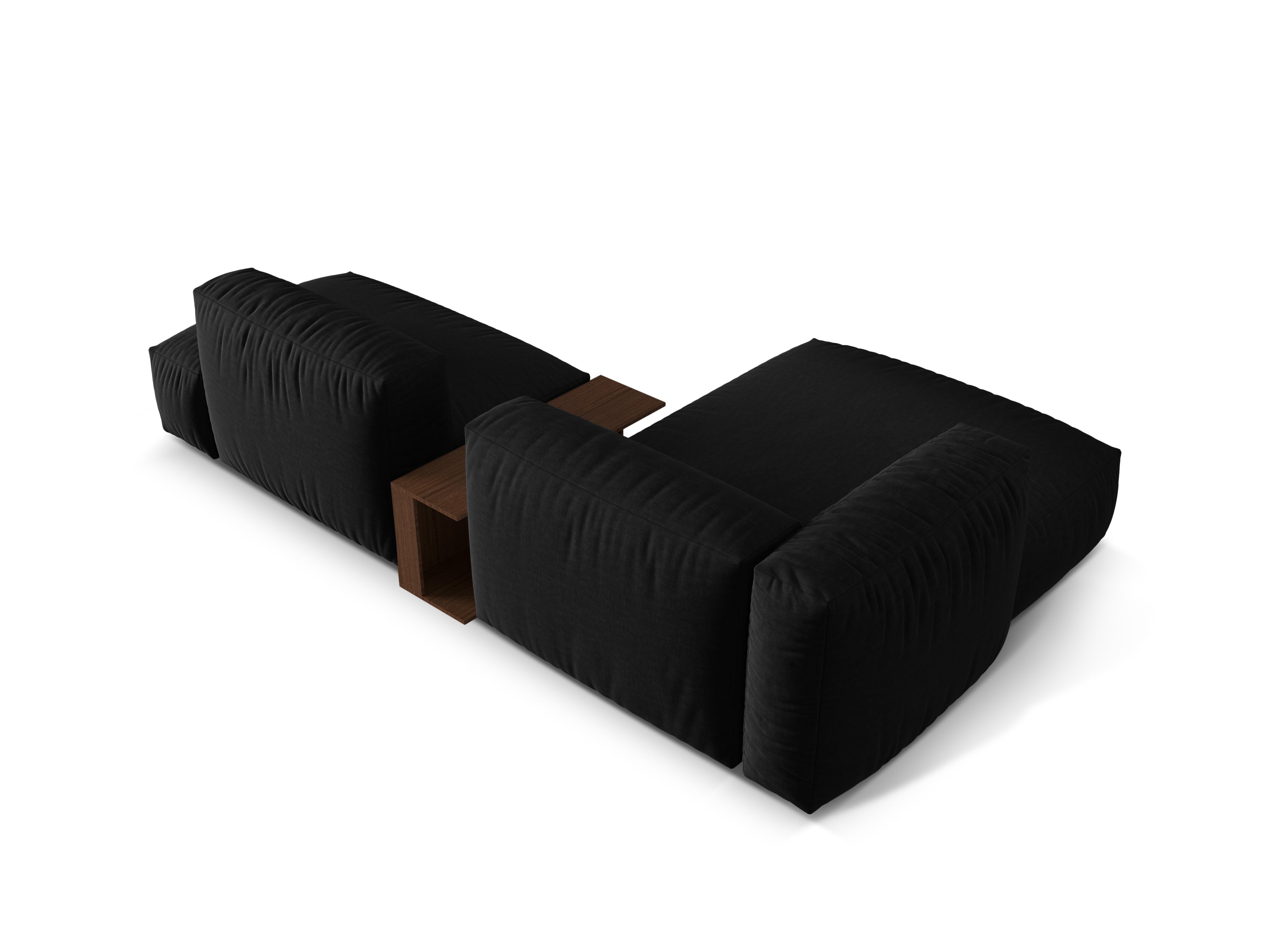 Links -Hand -Ecke mit Martin Black Tisch