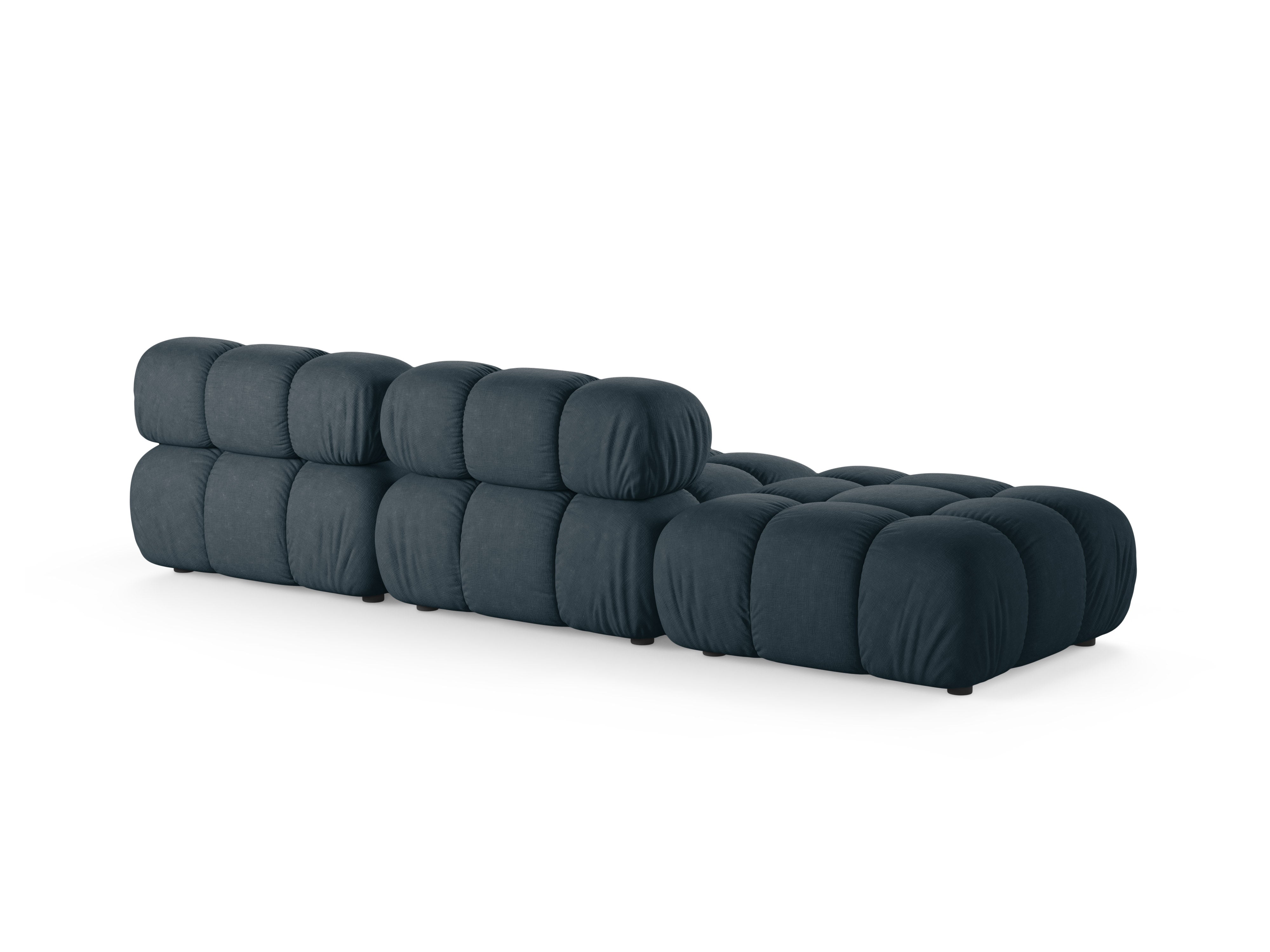 Modulares offenes Sofa BELLIS in Petrolblau