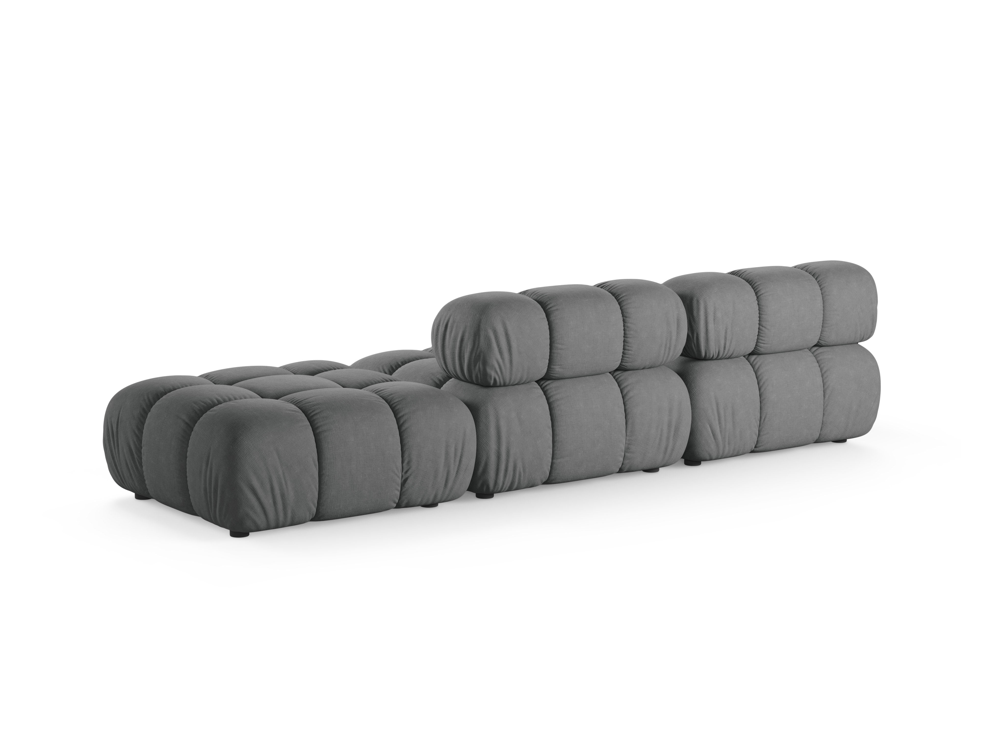 Sofa modułowa otwarta prawostronna BELLIS szary