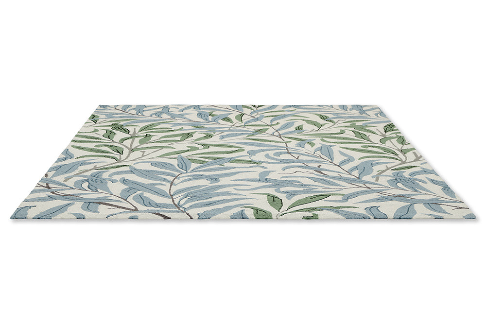 Outdoor rug Willow Boughs Leafy Arbour Green-Blue
