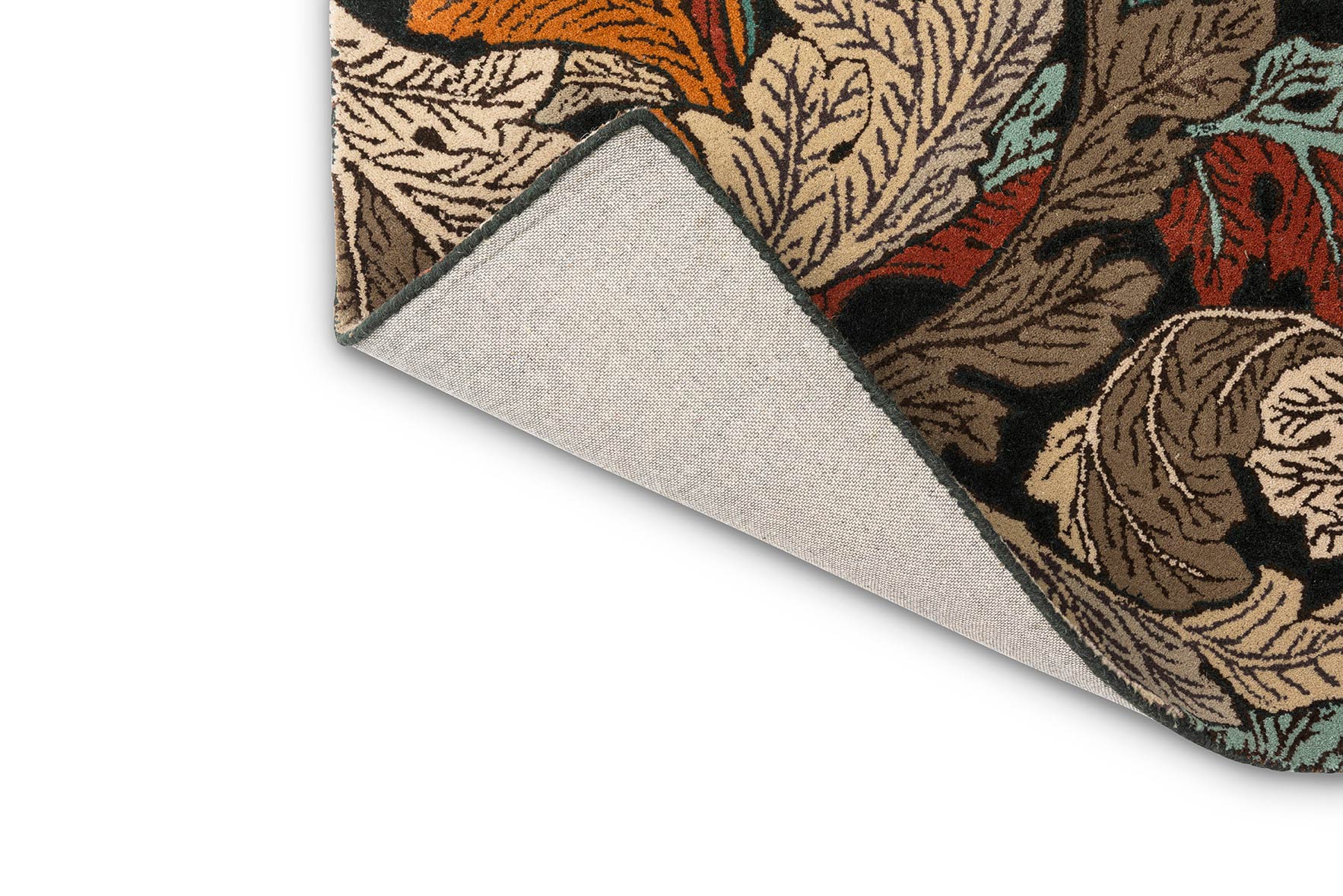 Acanthus Forest beige-brown rug