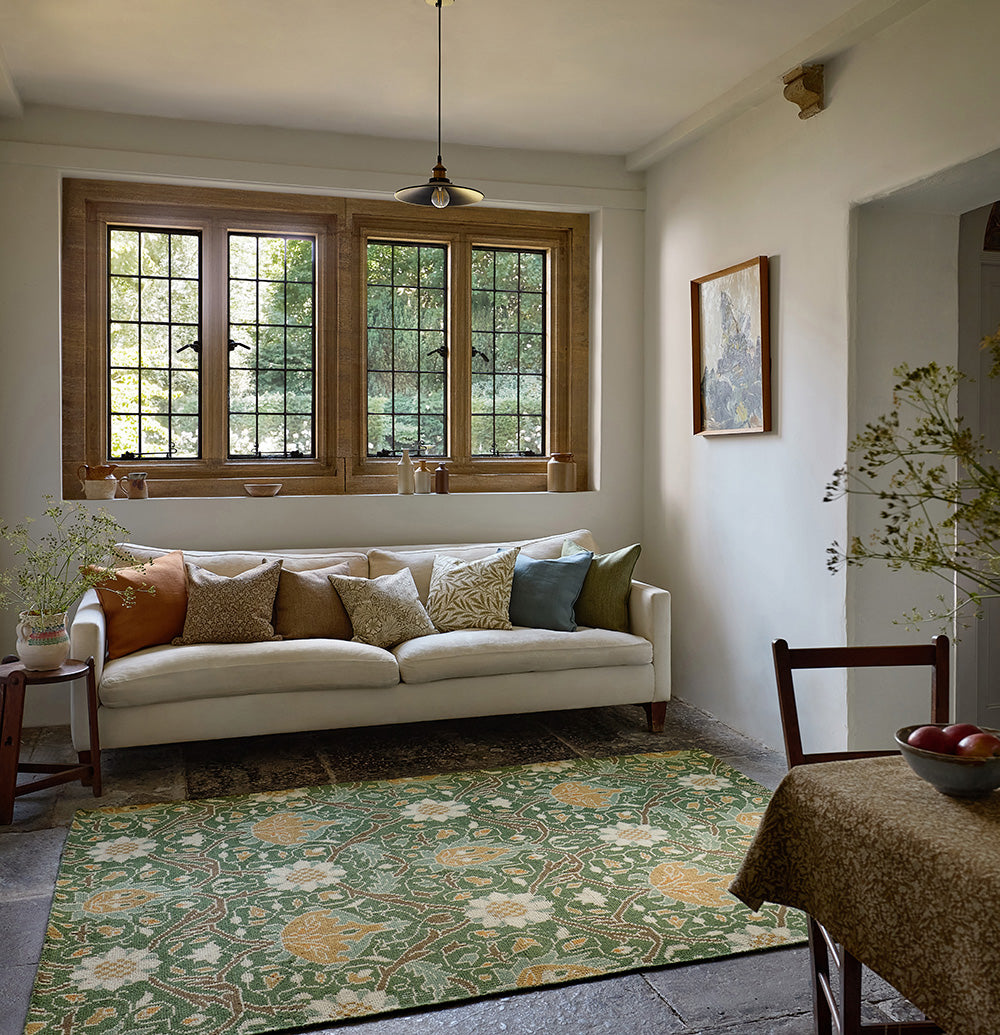 MONTREAL FOREST green rug