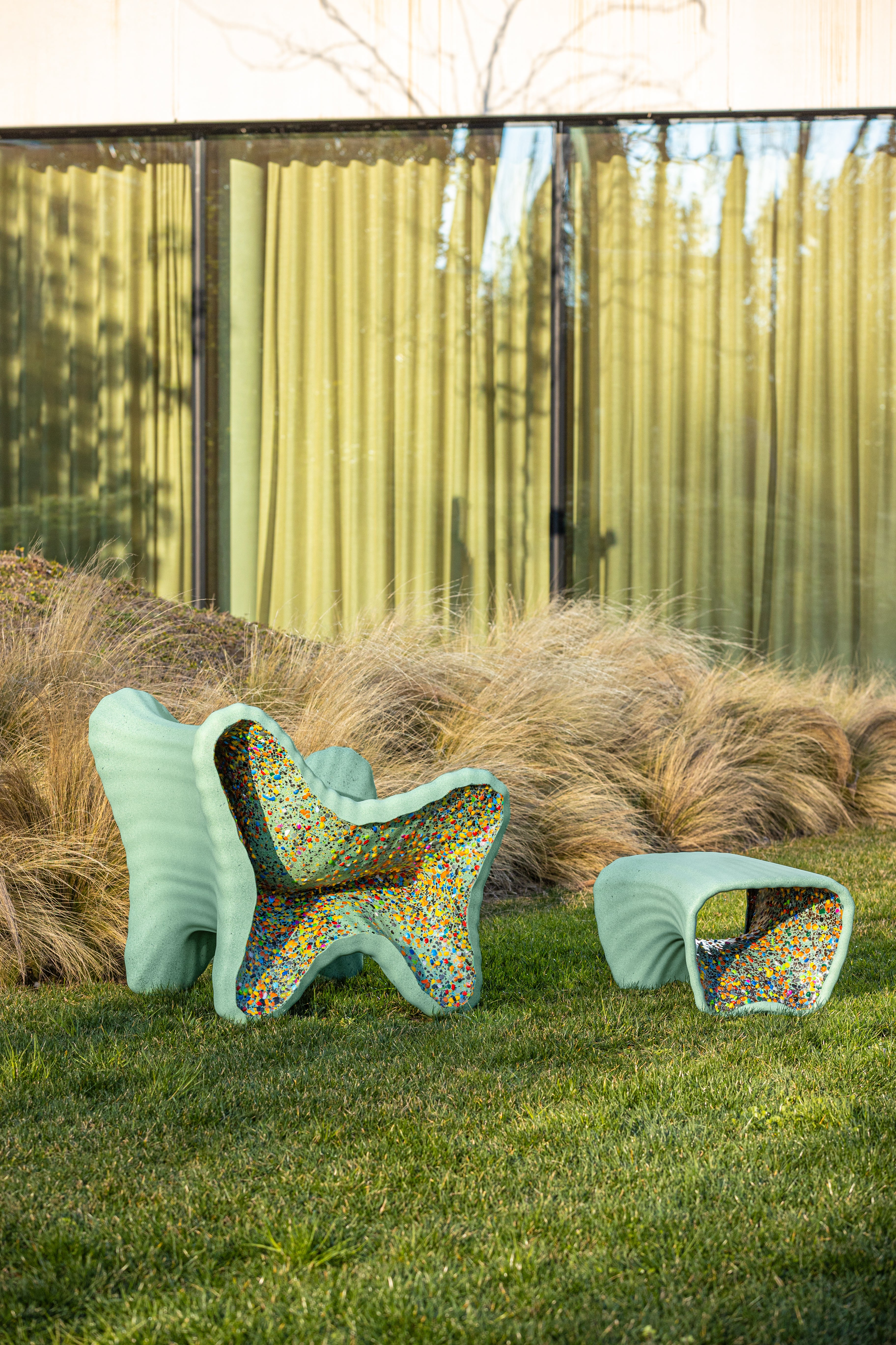 IN-SIDE mint garden stool
