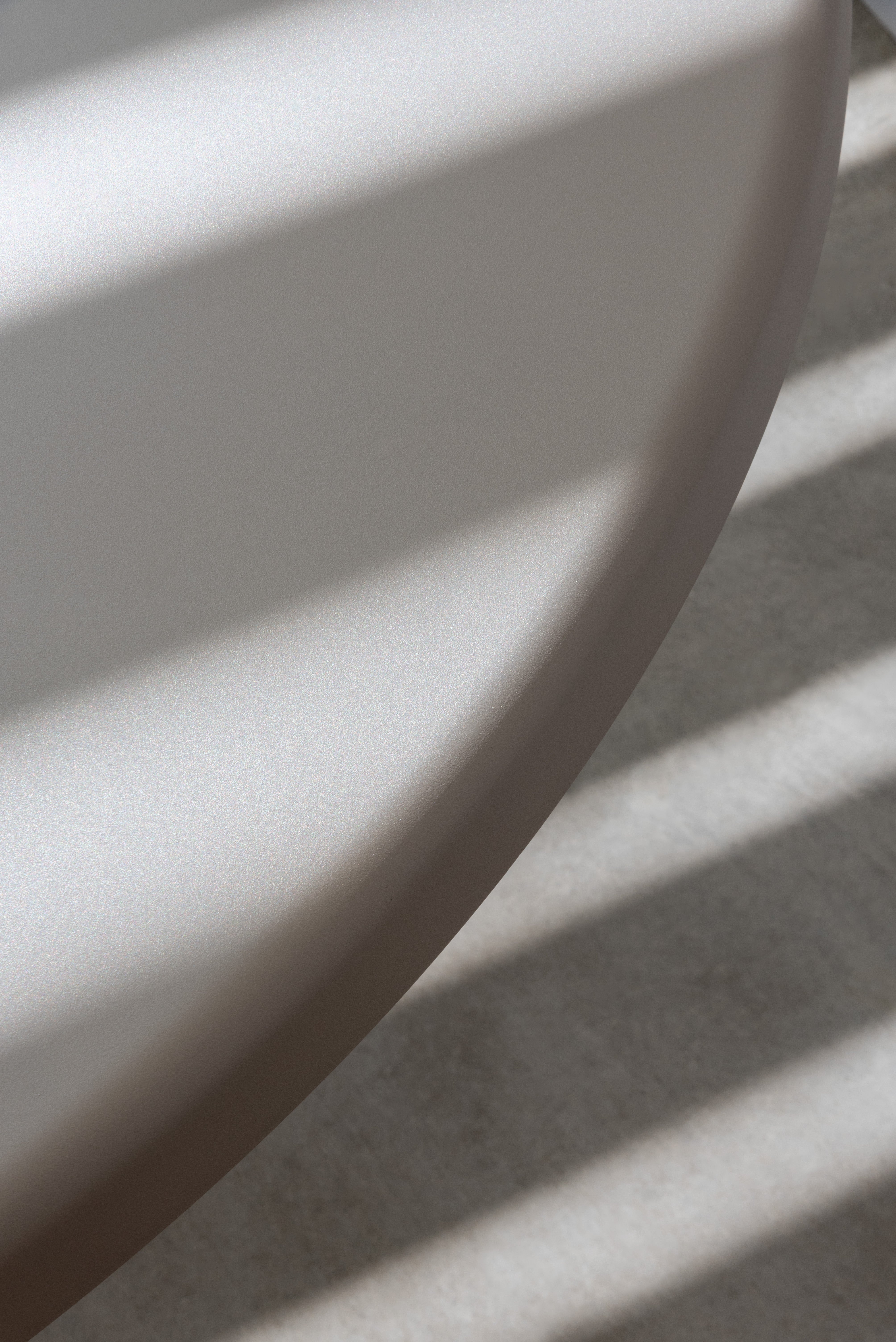 ALL-ROUND runder Tisch grau