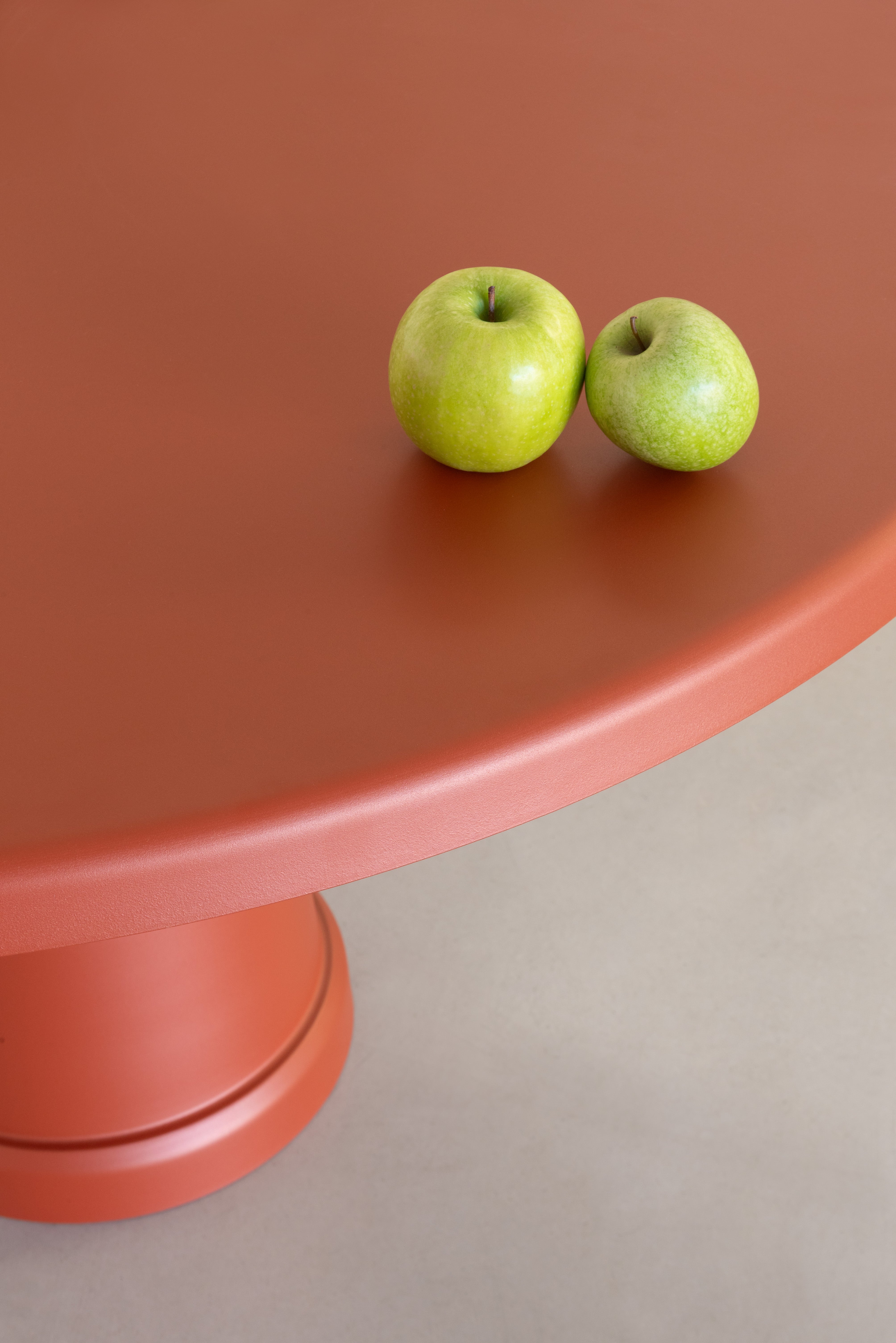 ALL-ROUND runder Tisch grau
