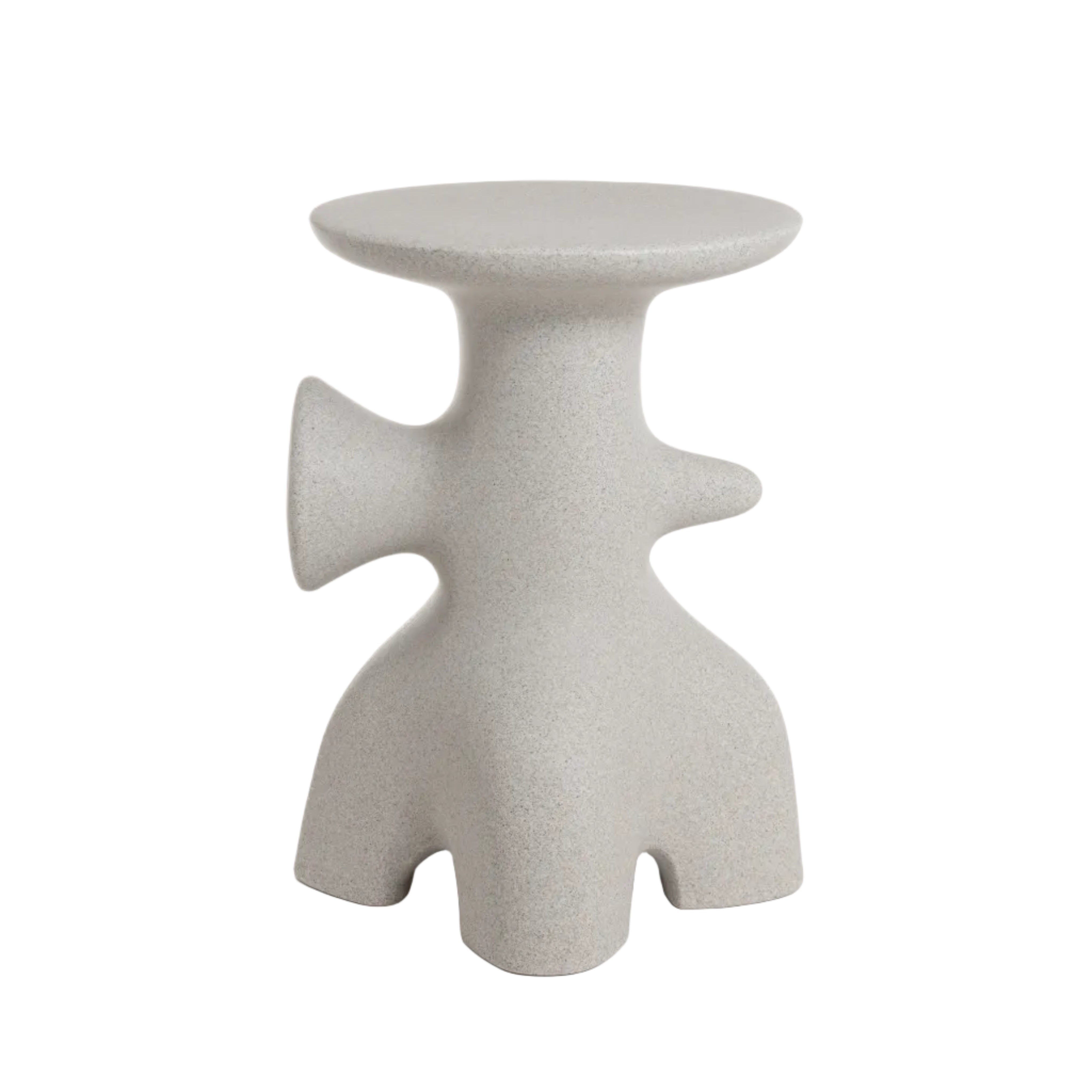 Side table ARCHEO stone gray
