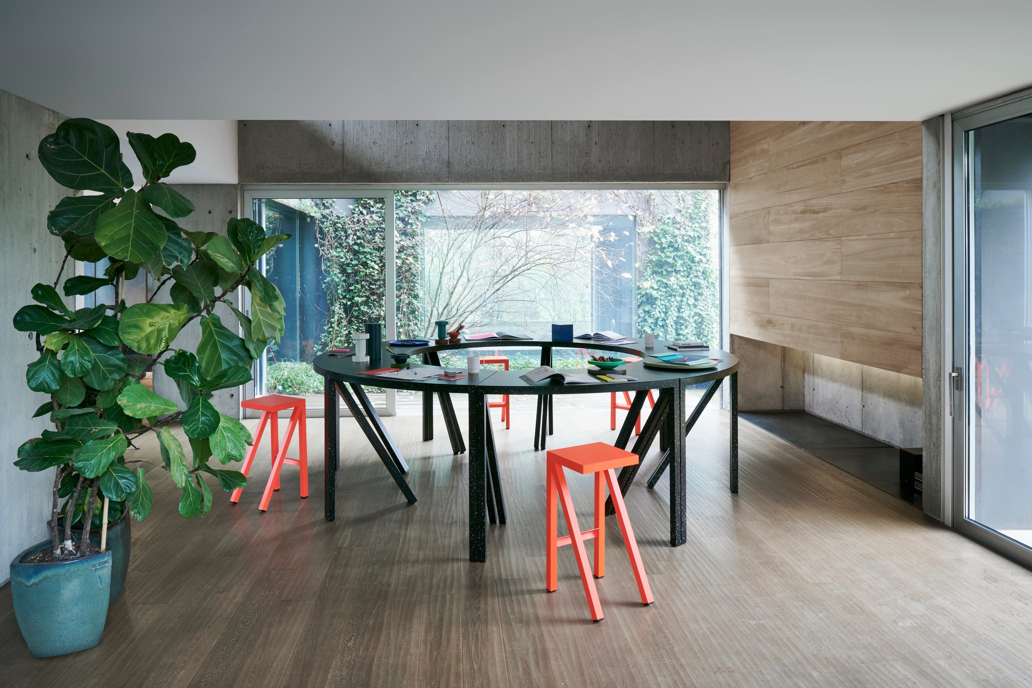 BUREAURAMA Hocker gelb