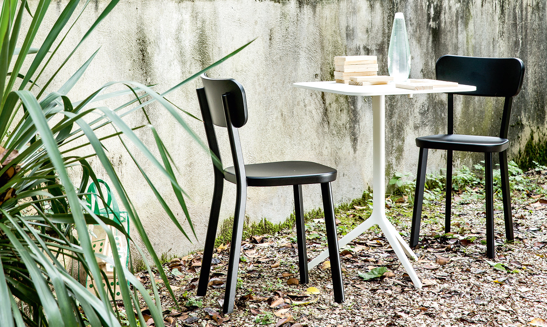 DEJA VU Taupe Outdoor-Stuhl
