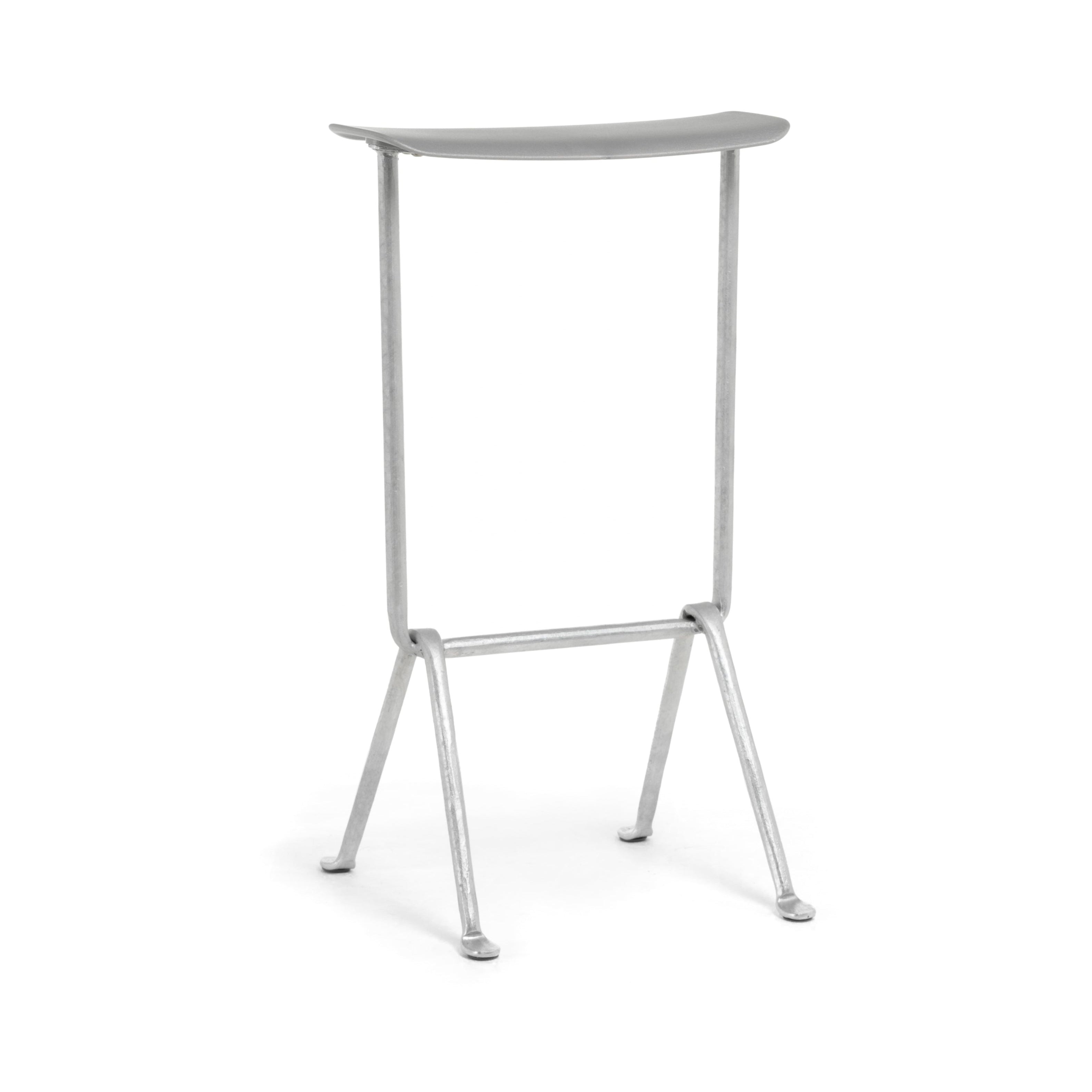 OFFICINA Barhocker mit Metallgestell und Metallsitz