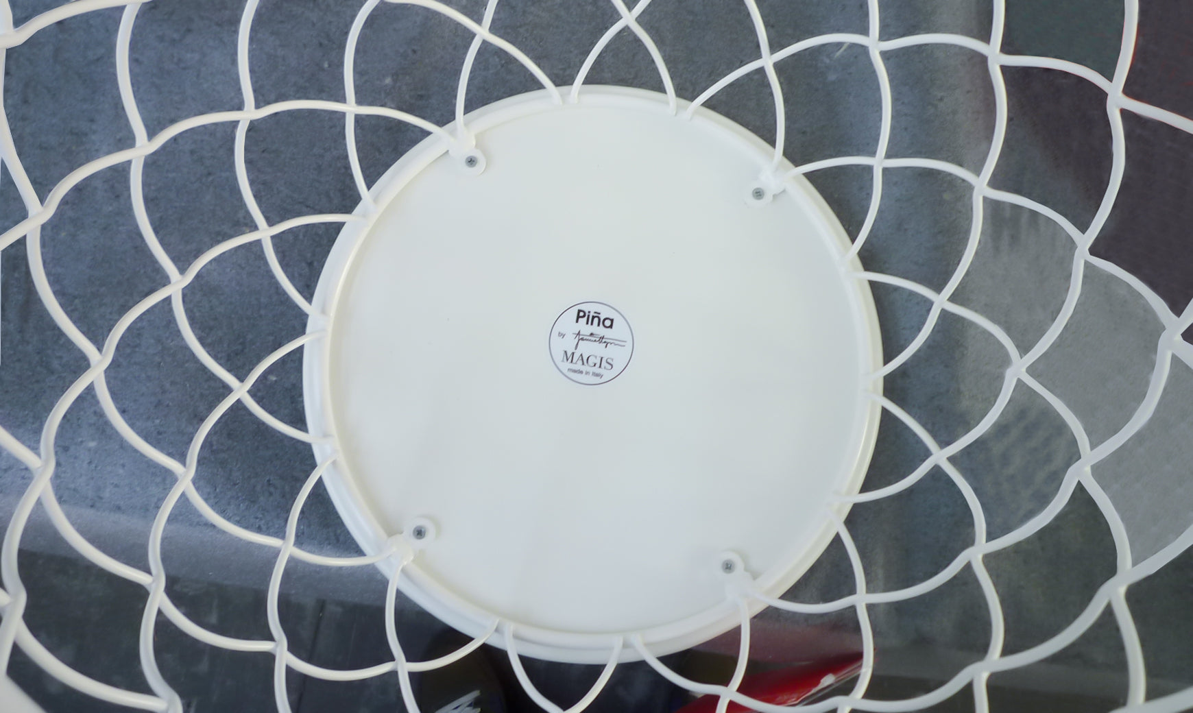 Outdoor table PIÑA black