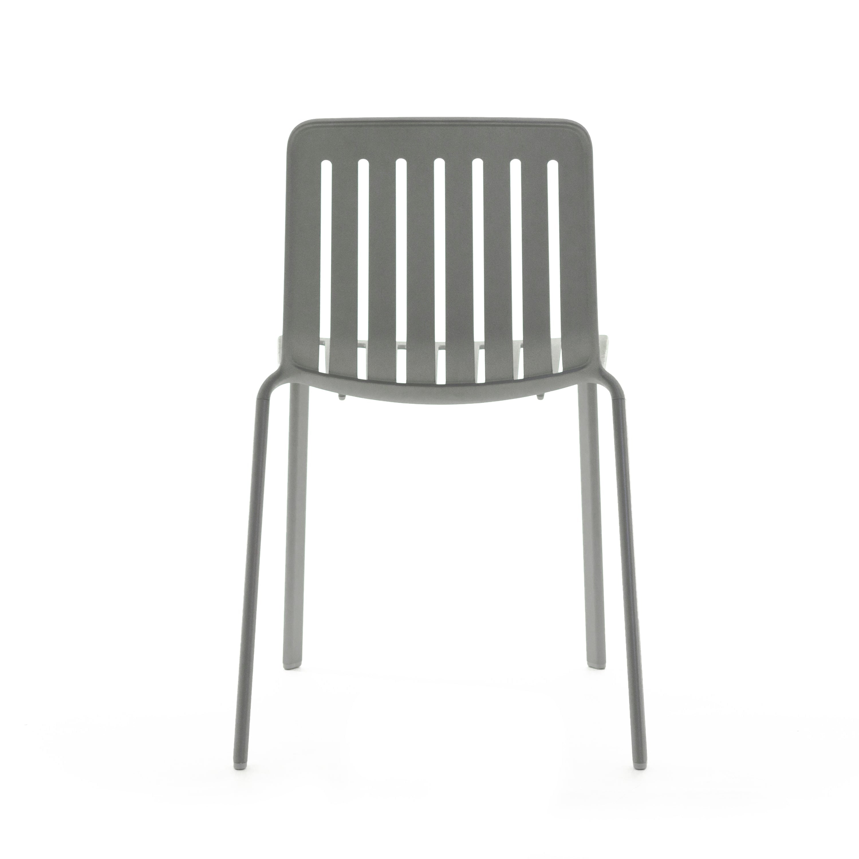 PLATO Outdoor-Stuhl, grau