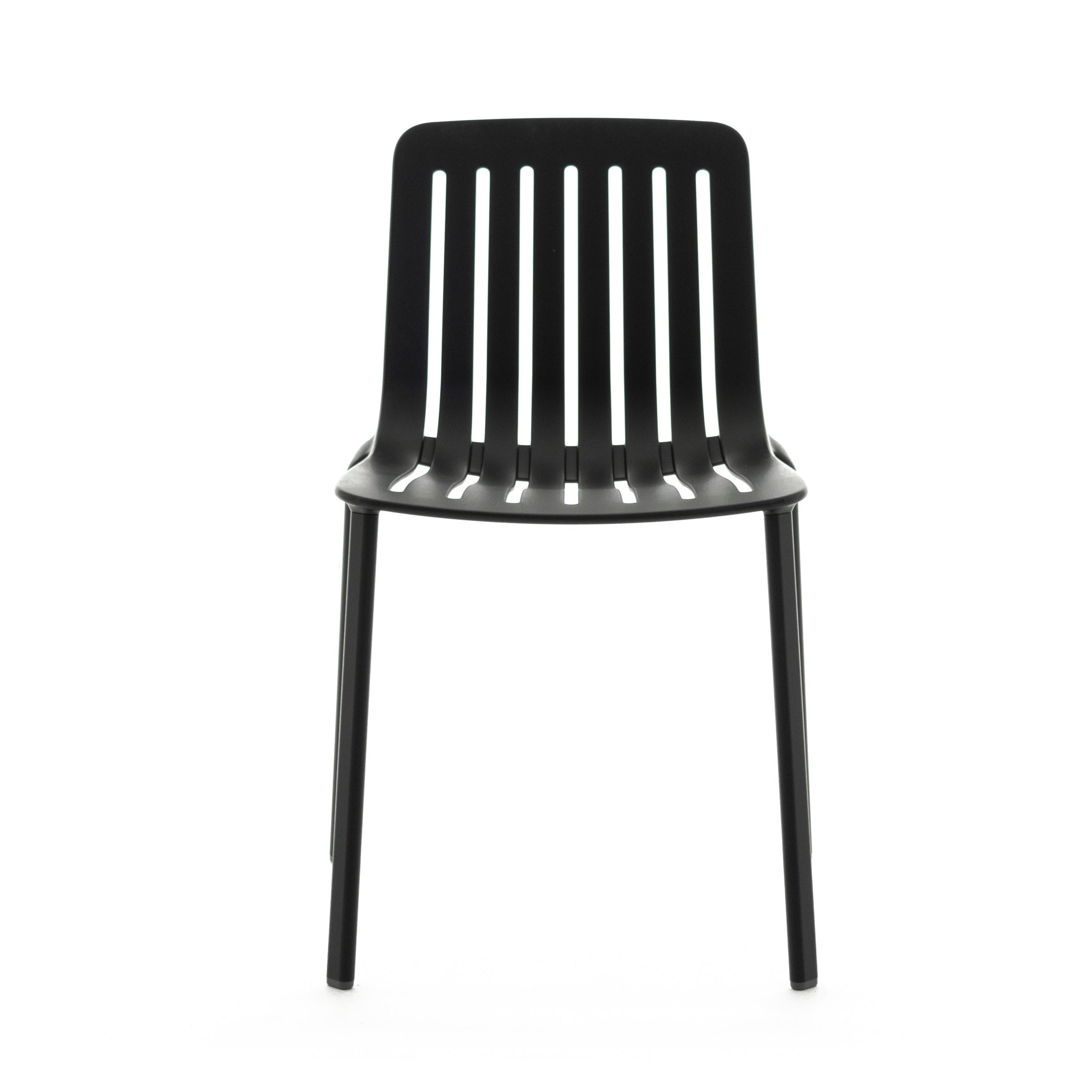 PLATO Outdoor-Stuhl, schwarz