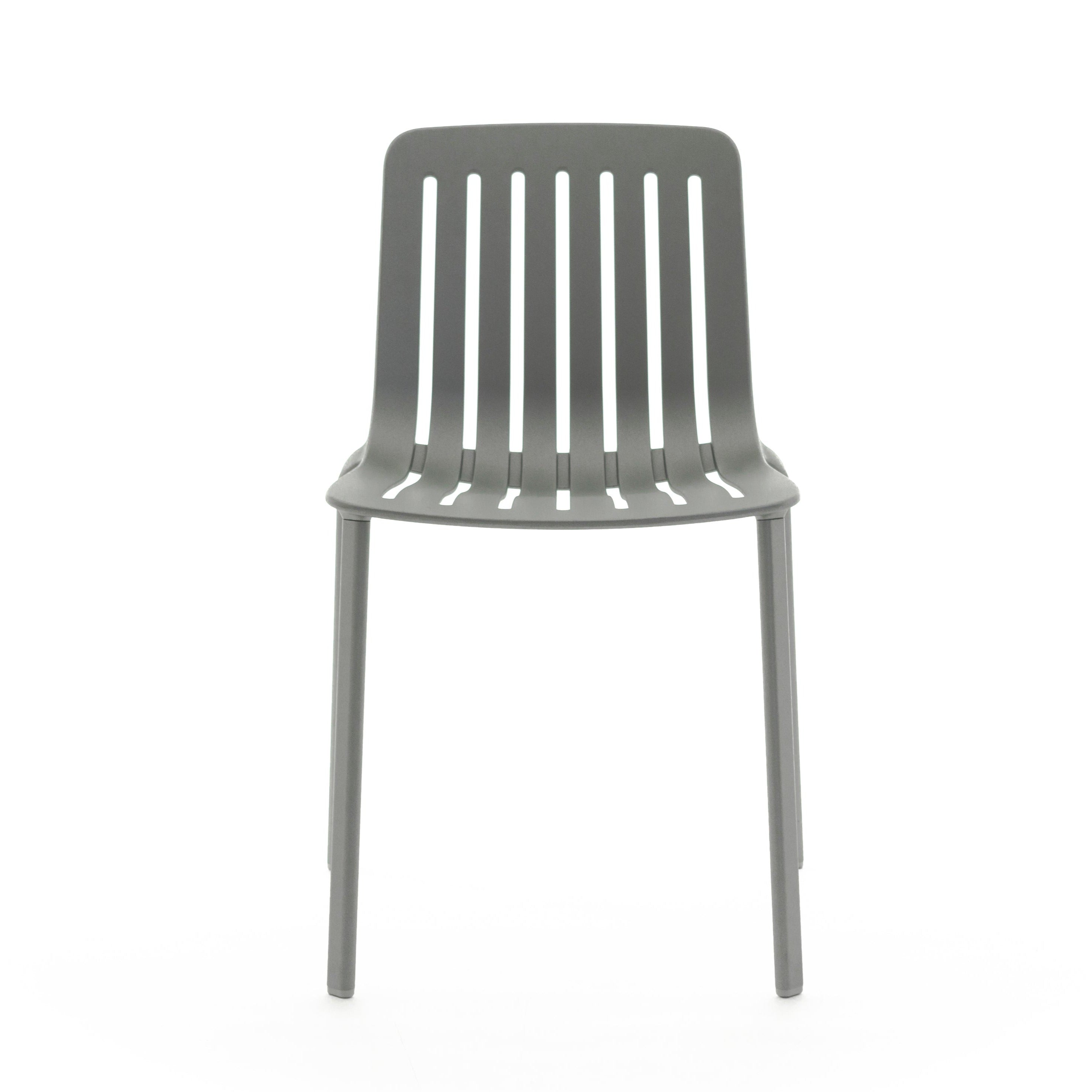 PLATO Outdoor-Stuhl, grau