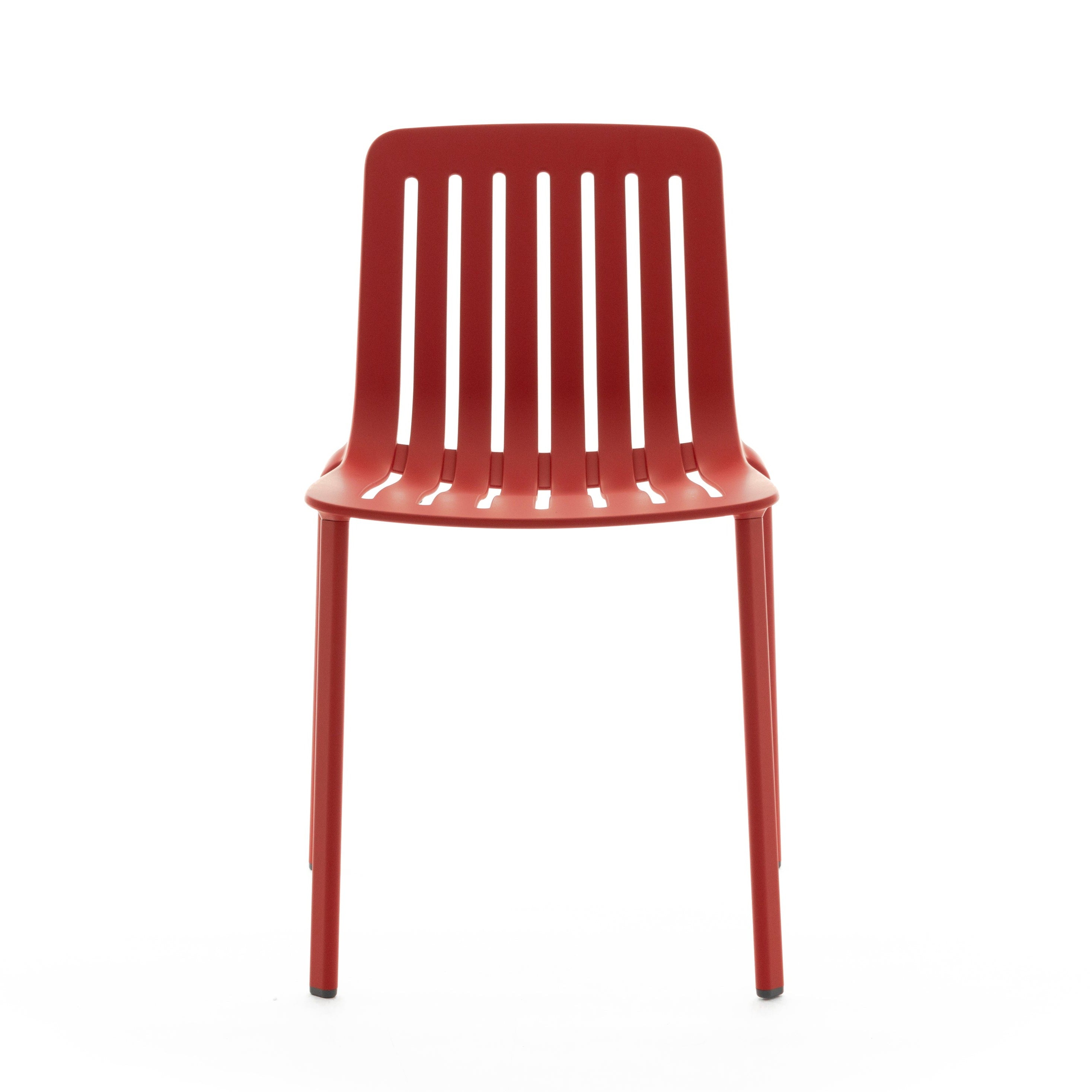 PLATO roter Outdoor-Stuhl
