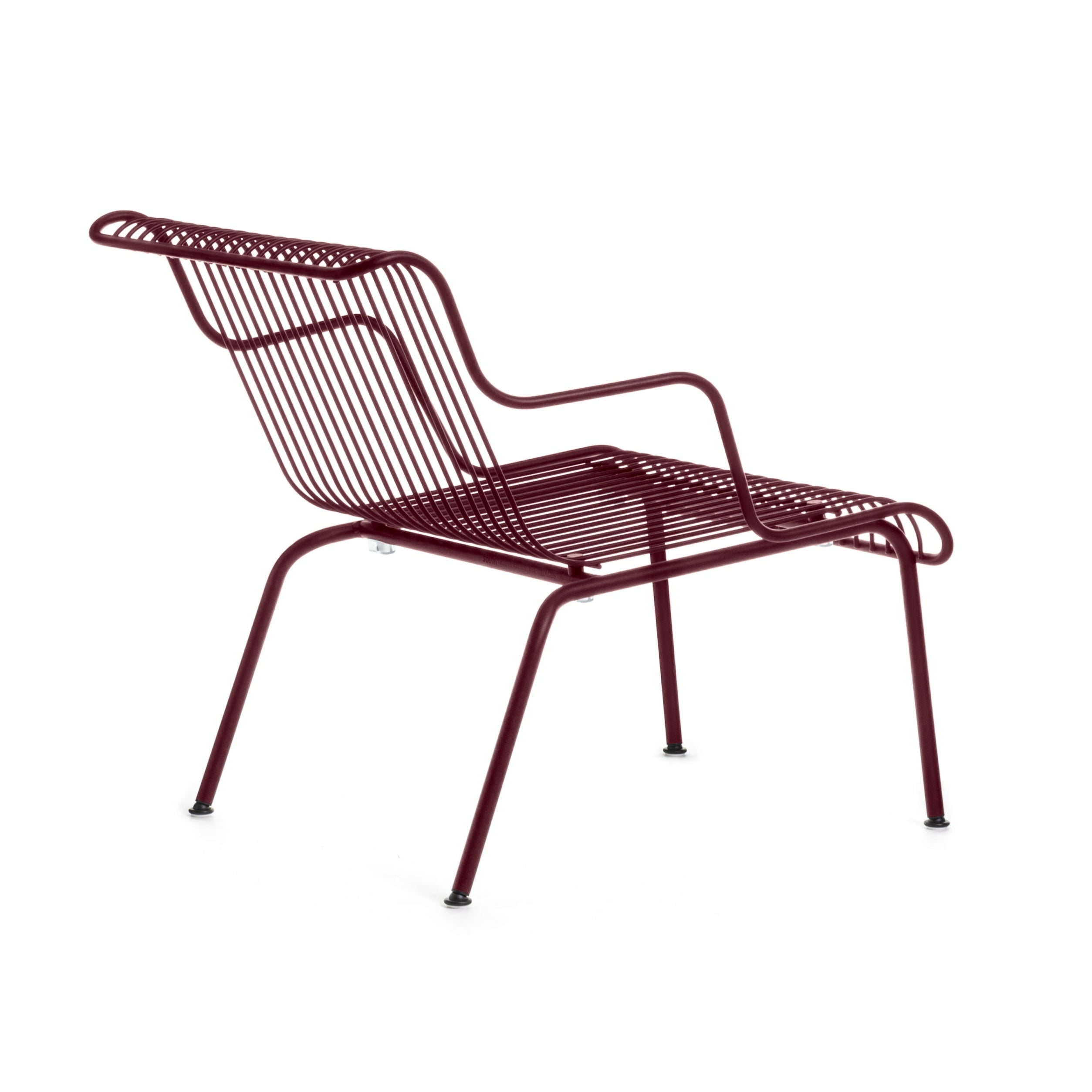 SOUTH burgundy garden armchair