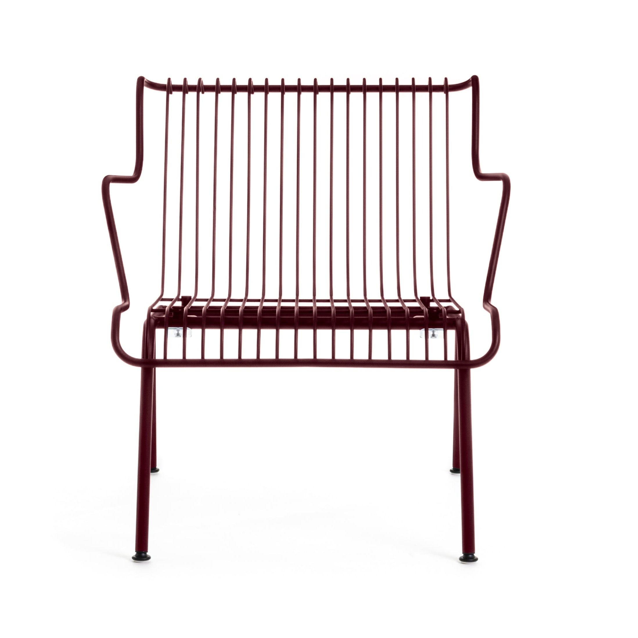 SOUTH burgundy garden armchair