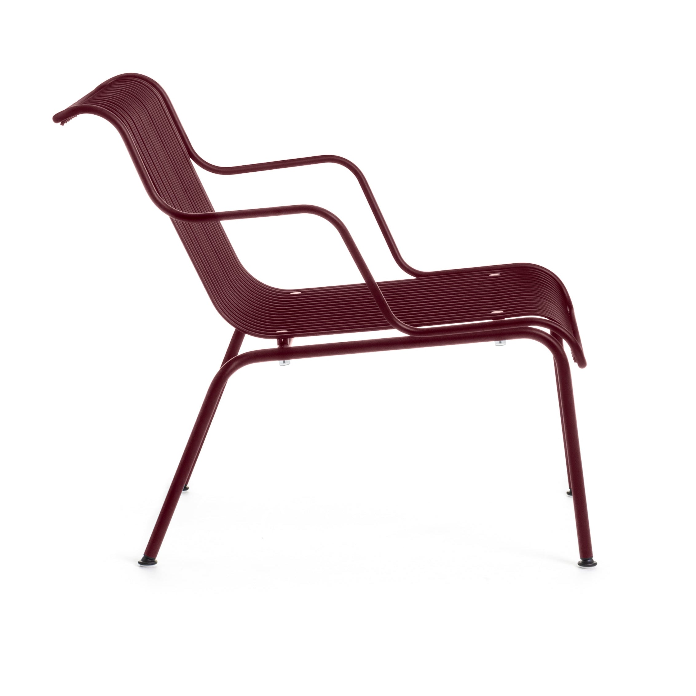 SOUTH burgundy garden armchair