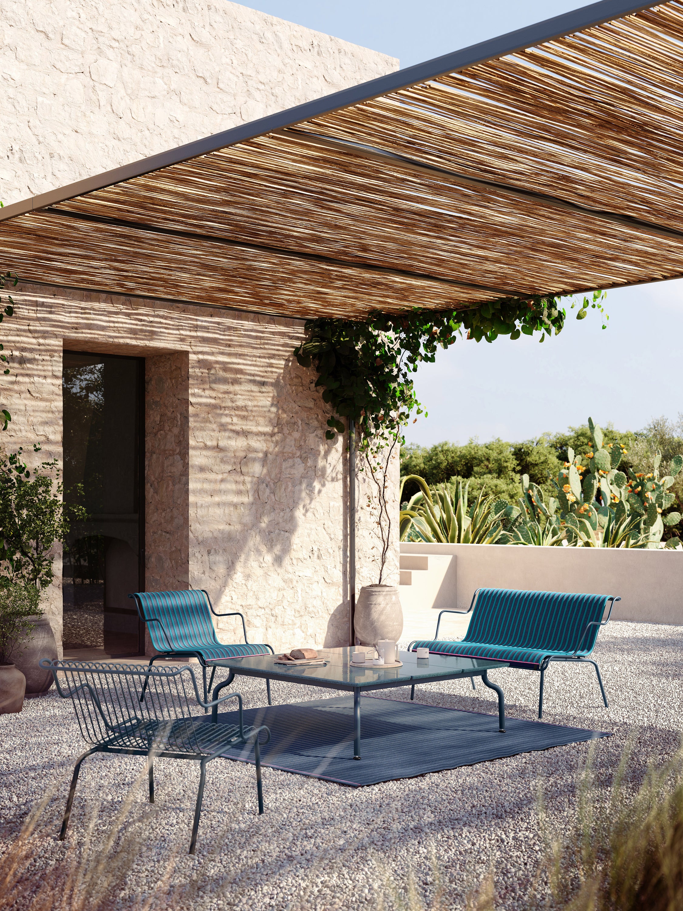 SOUTH orange garden armchair