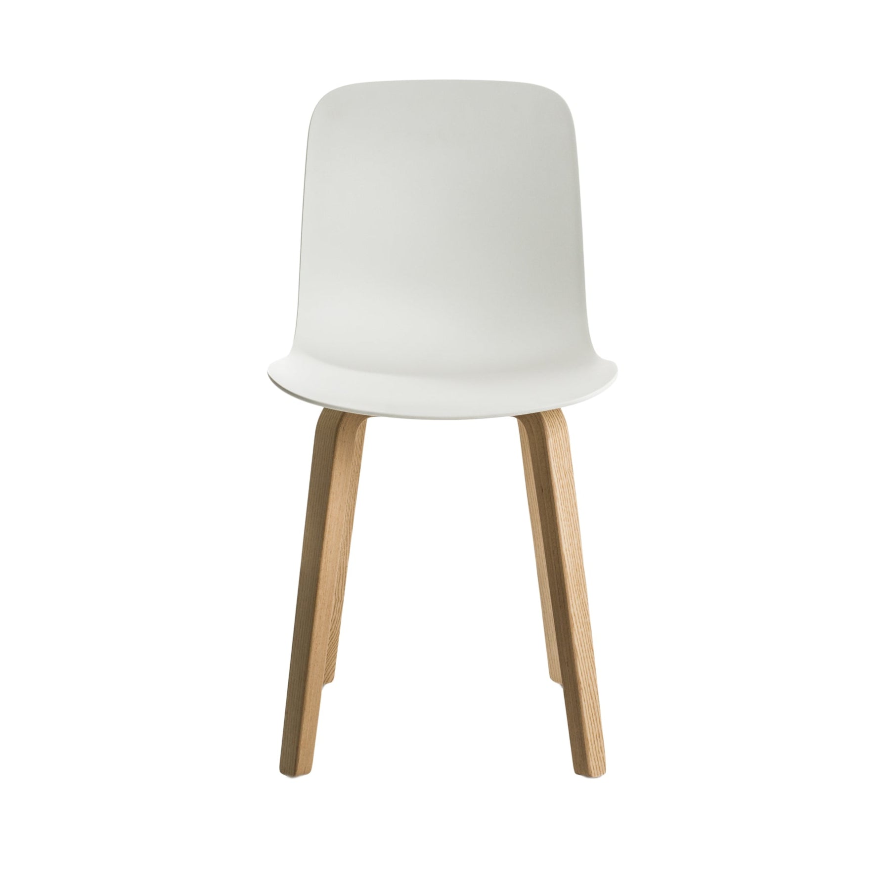 SUBSTANCE chair in white with an ash base